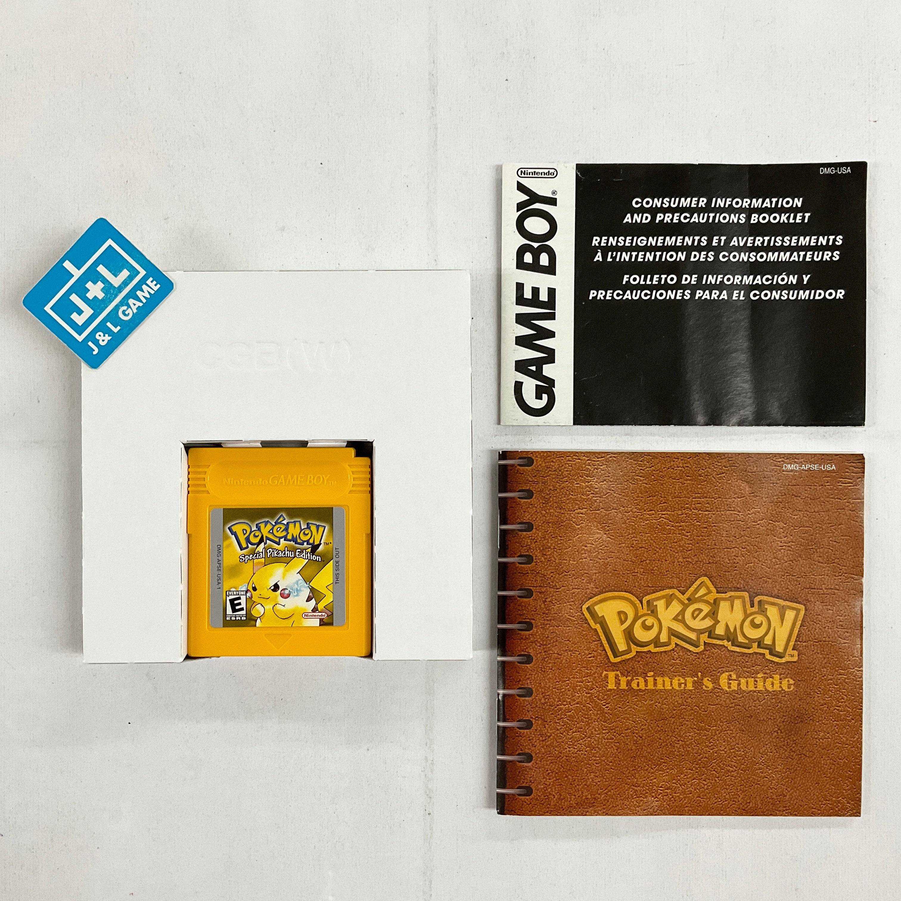 Pokemon Yellow Version: Special Pikachu Edition - (GB) Game Boy [Pre-Owned] Video Games Nintendo   