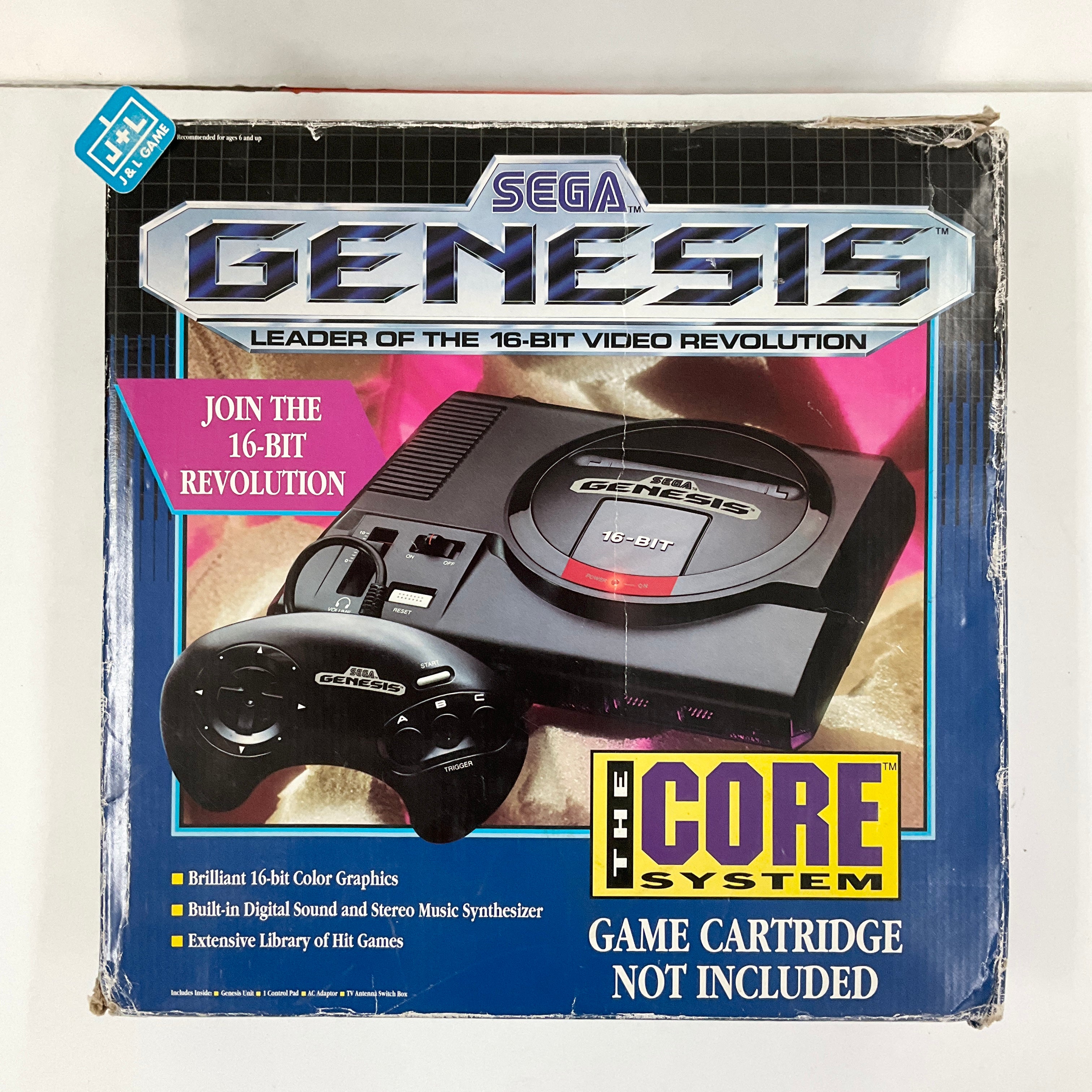 Sega Genesis 1 (Original Model) Console System - (SG) SEGA Genesis [Pre-Owned] Consoles SEGA   