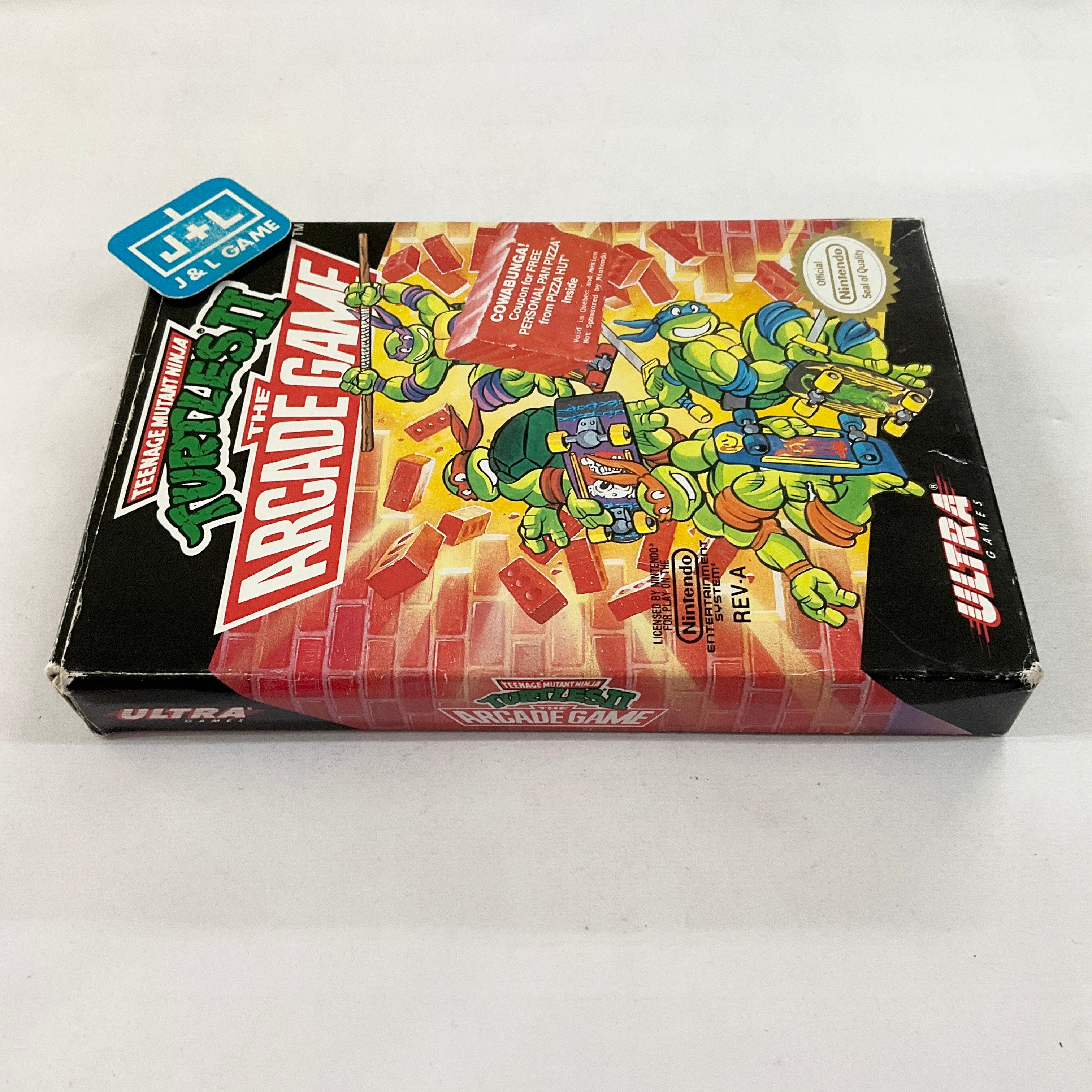 Teenage Mutant Ninja Turtles II: The Arcade Game - (NES) Nintendo Entertainment System [Pre-Owned] Video Games Ultra   