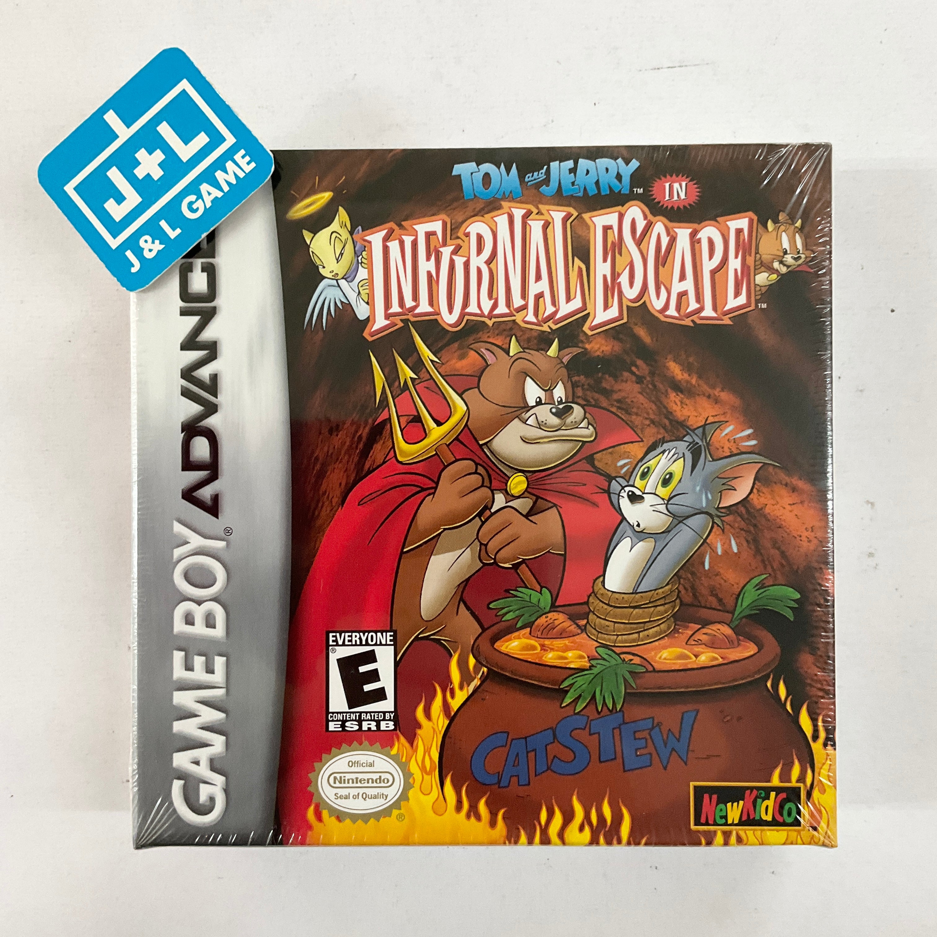 Tom and Jerry in Infurnal Escape - (GBA) Game Boy Advance Video Games NewKidCo   