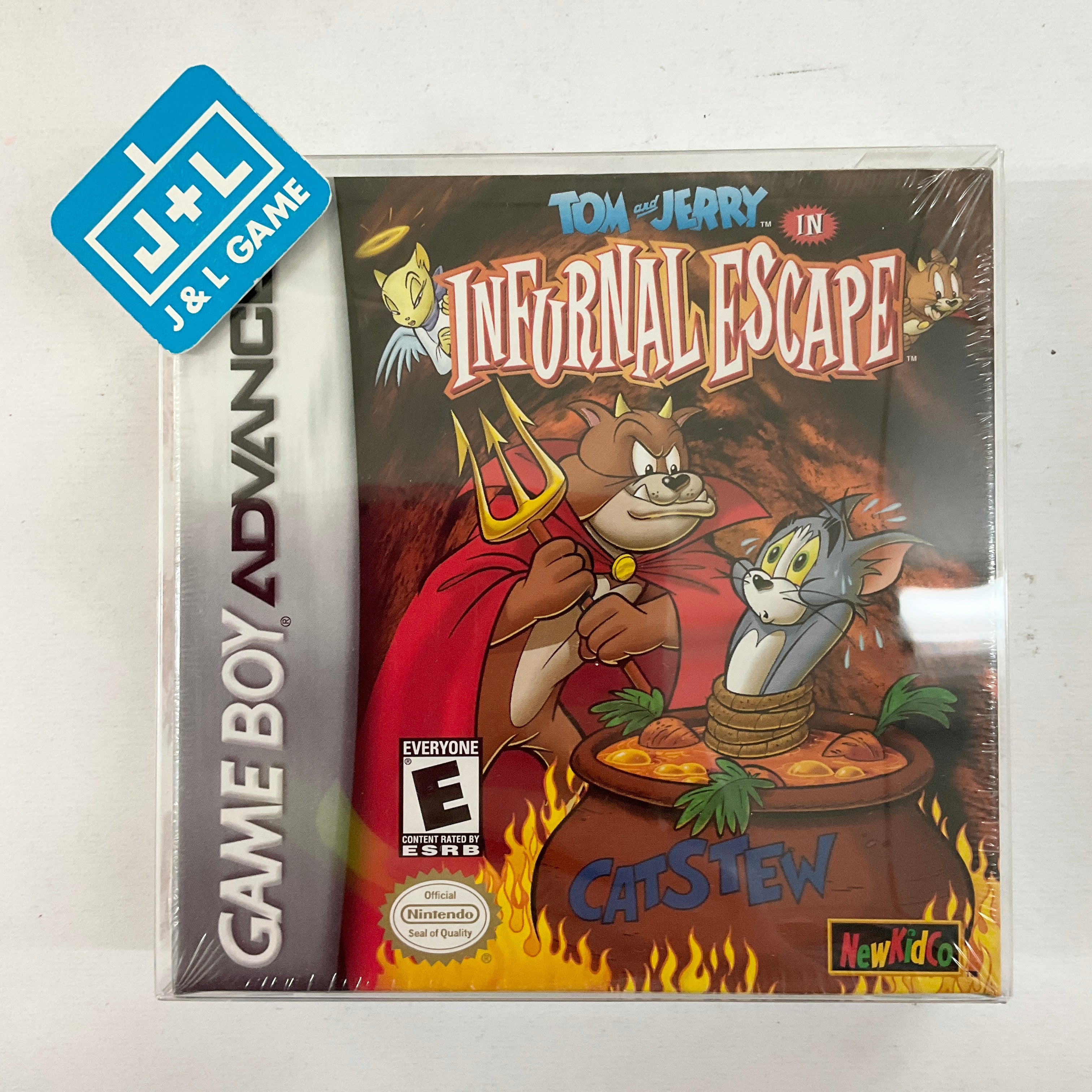 Tom and Jerry in Infurnal Escape - (GBA) Game Boy Advance Video Games NewKidCo   