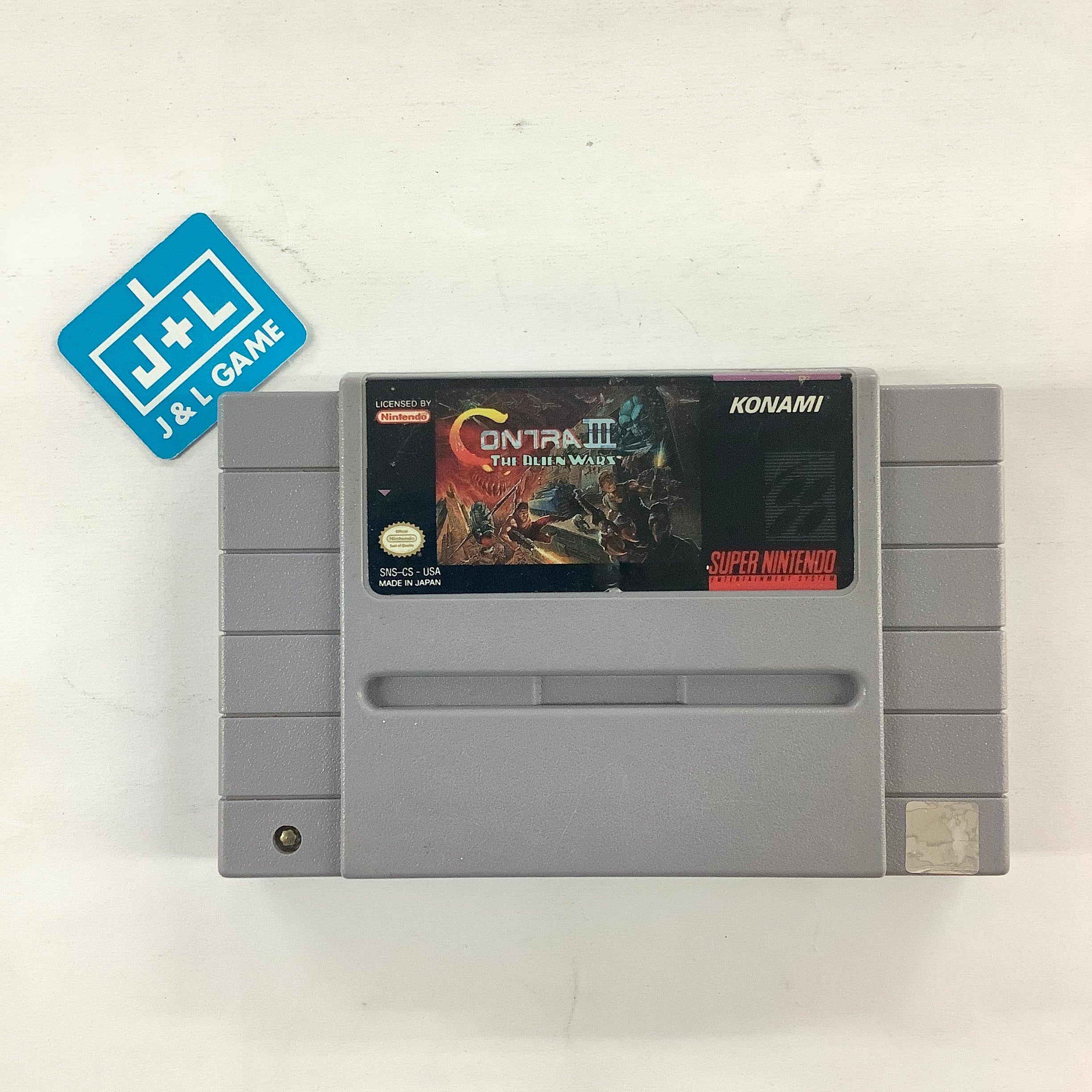 Contra III: The Alien Wars - (SNES) Super Nintendo [Pre-Owned] Video Games Konami   