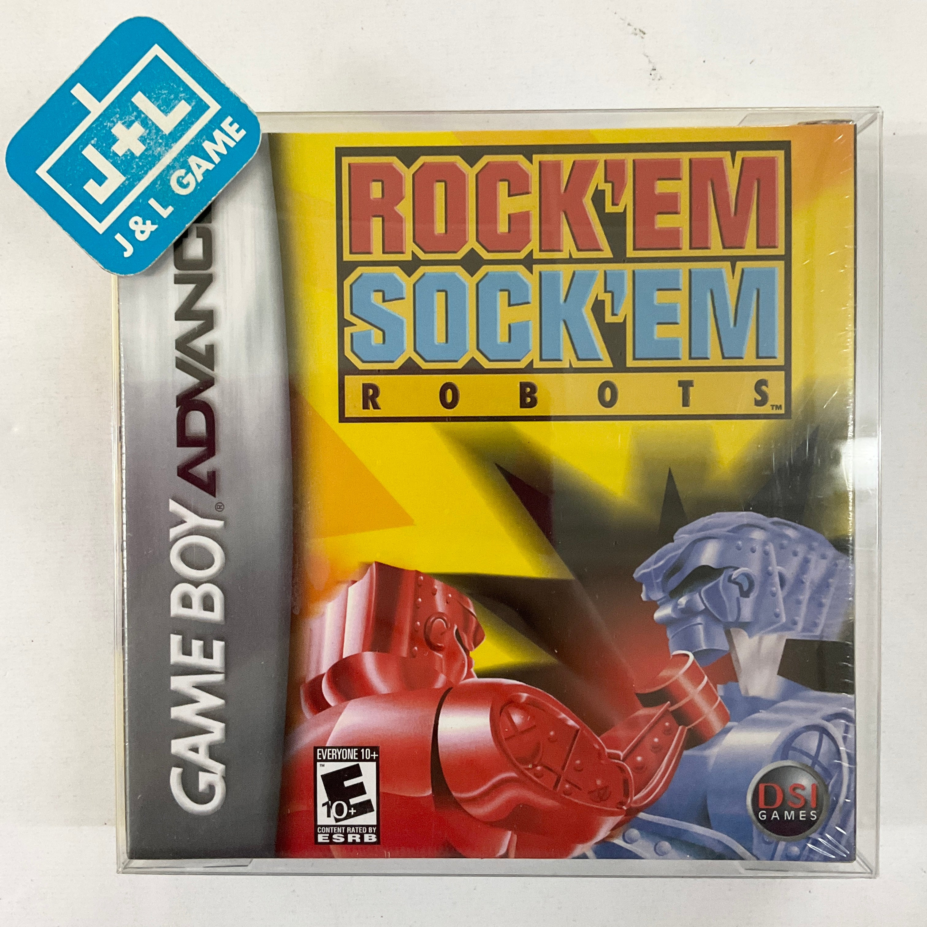 Rock 'Em Sock 'Em Robots - (GBA) Game Boy Advance Video Games DSI Games   