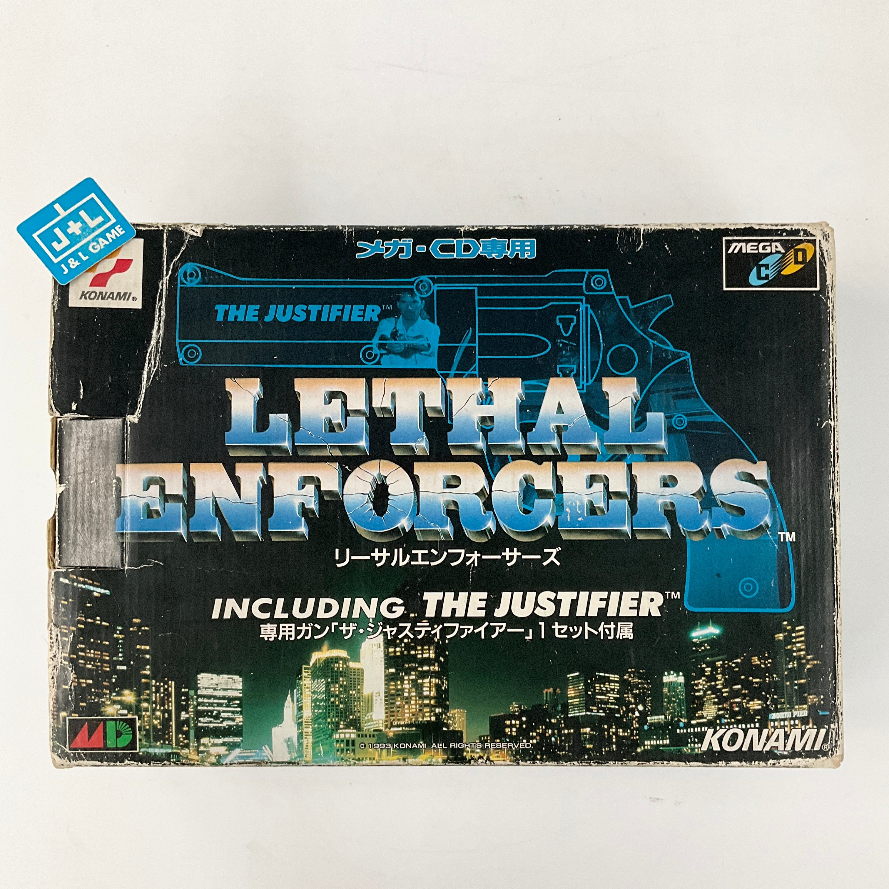 Lethal Enforcers - (SCD) SEGA CD [Pre-Owned] (Japanese Import) Video Games Konami   