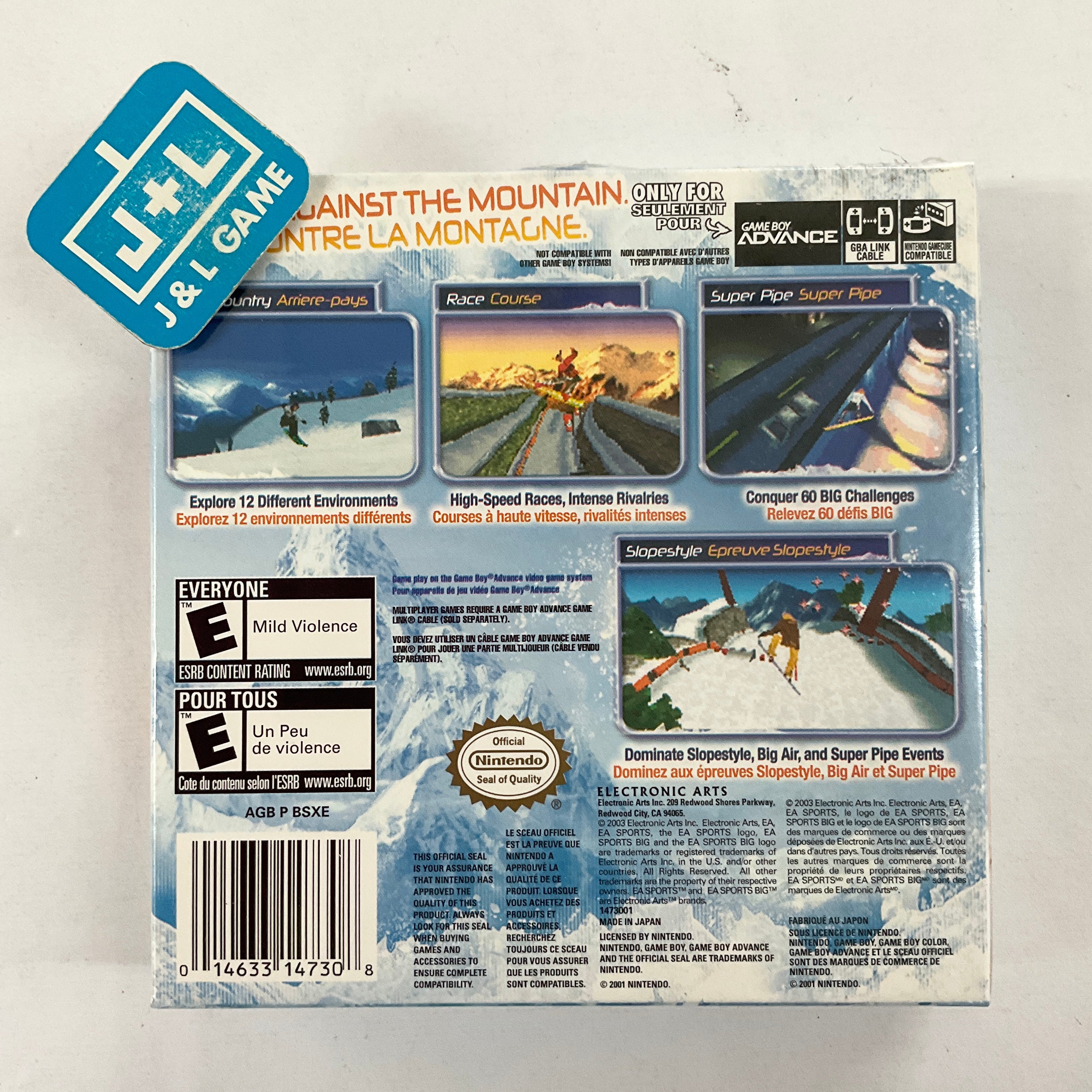 SSX 3 - (GBA) Game Boy Advance Video Games EA Sports Big   