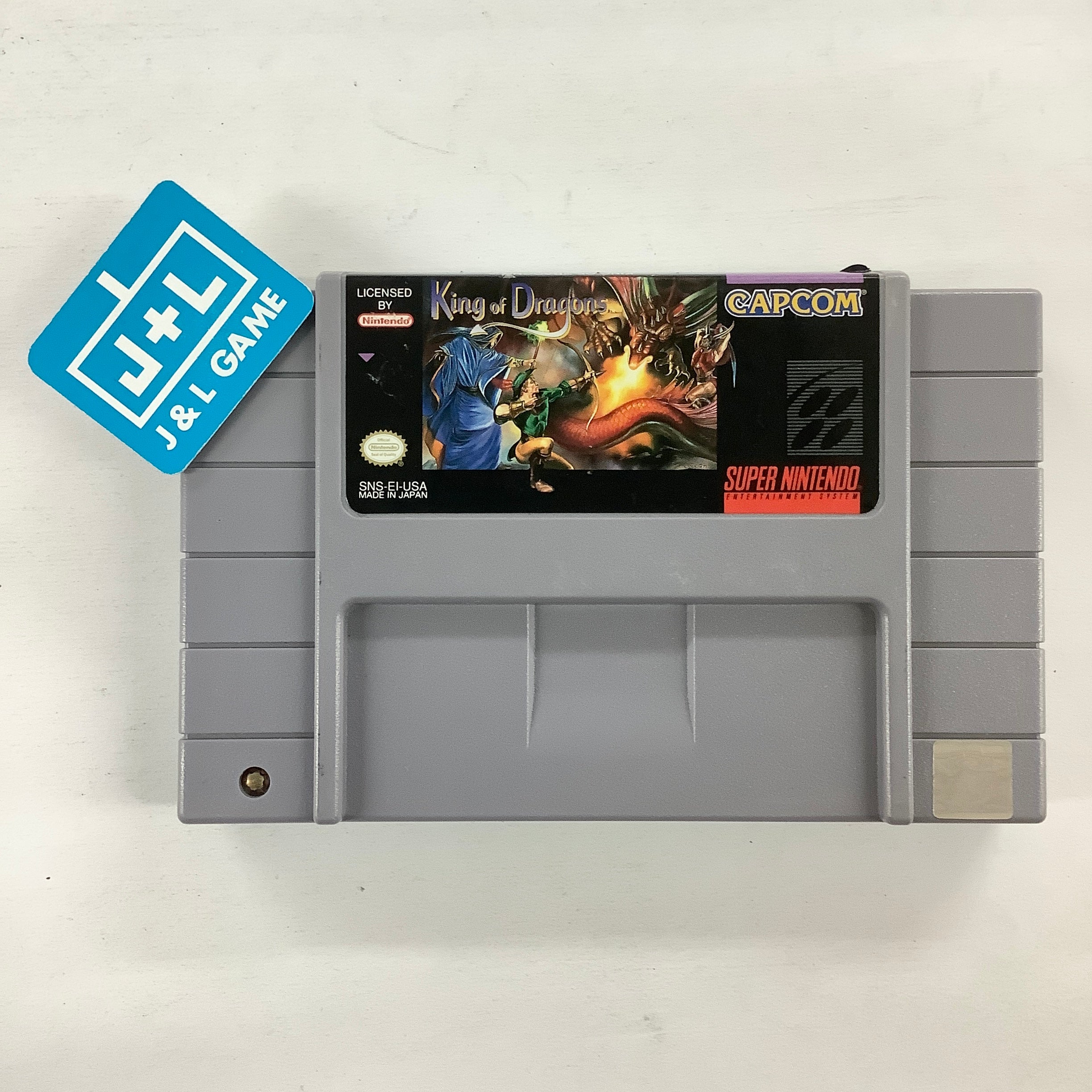 King of Dragons - (SNES) Super Nintendo [Pre-Owned] Video Games Capcom   