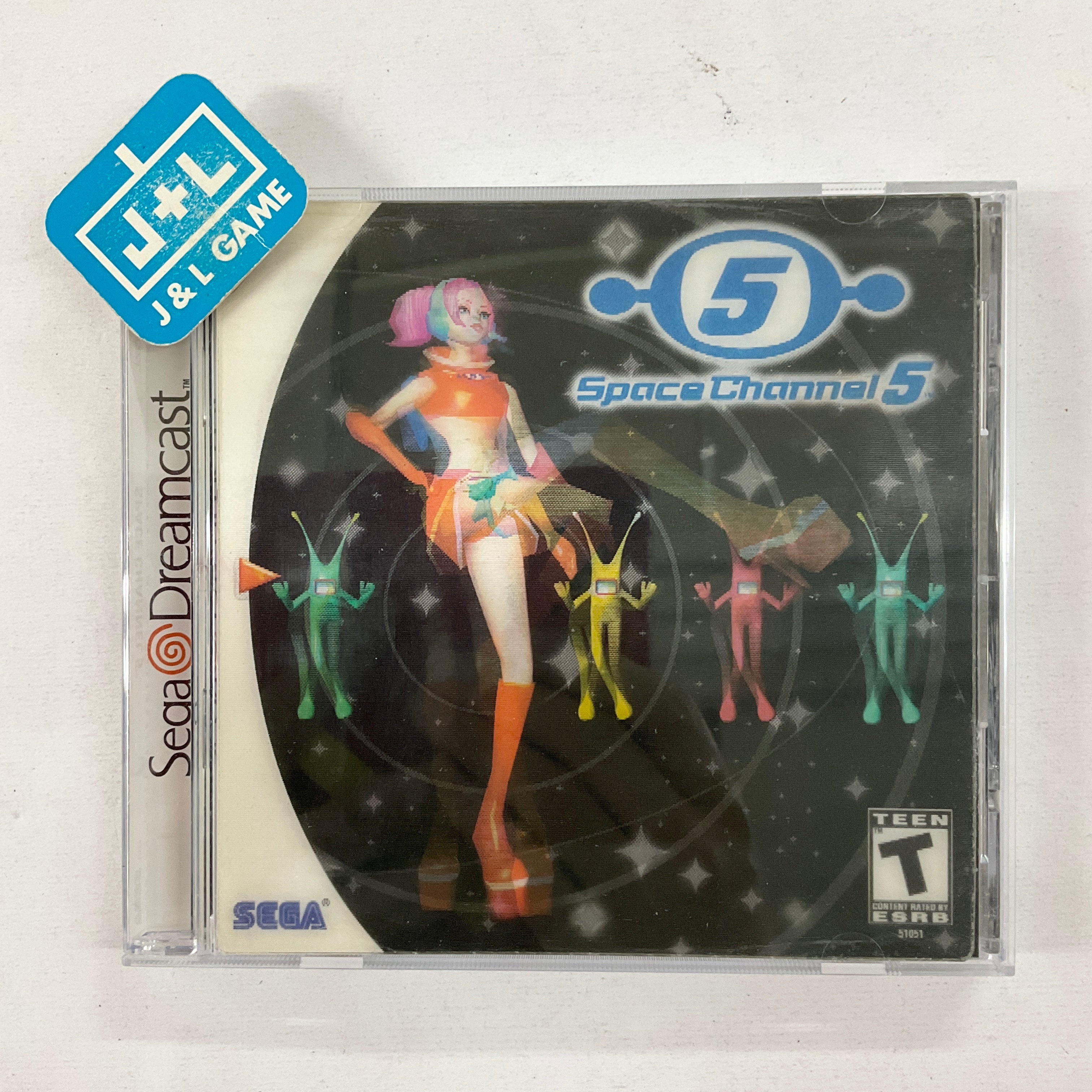 Space Channel 5 (Holographic) - (DC) SEGA Dreamcast [Pre-owned] Video Games Sega   