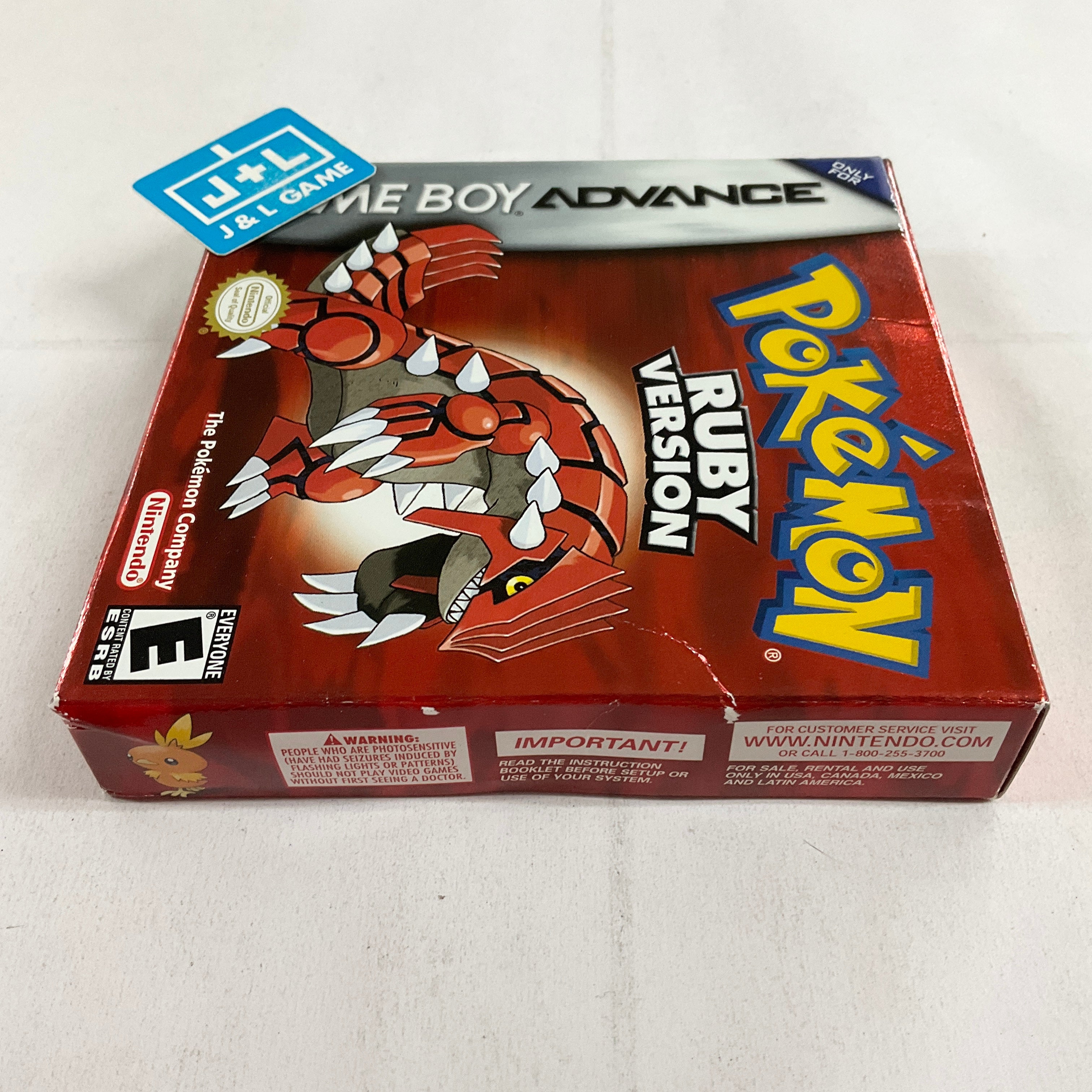 Pokemon Ruby Version - (GBA) Game Boy Advance [Pre-Owned] Video Games Nintendo   