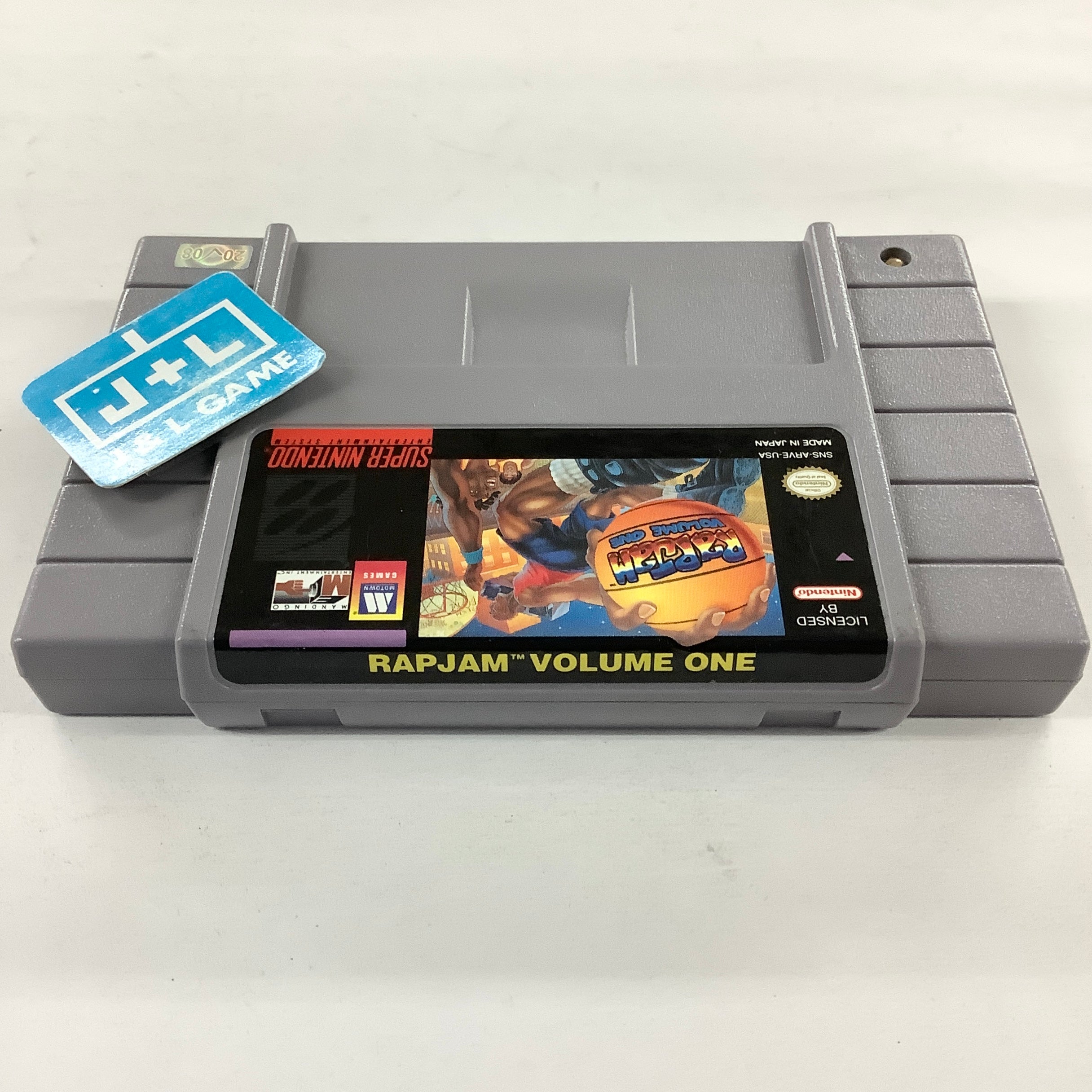 Rap Jam: Volume One - (SNES) Super Nintendo [Pre-Owned] Video Games Motown Games   