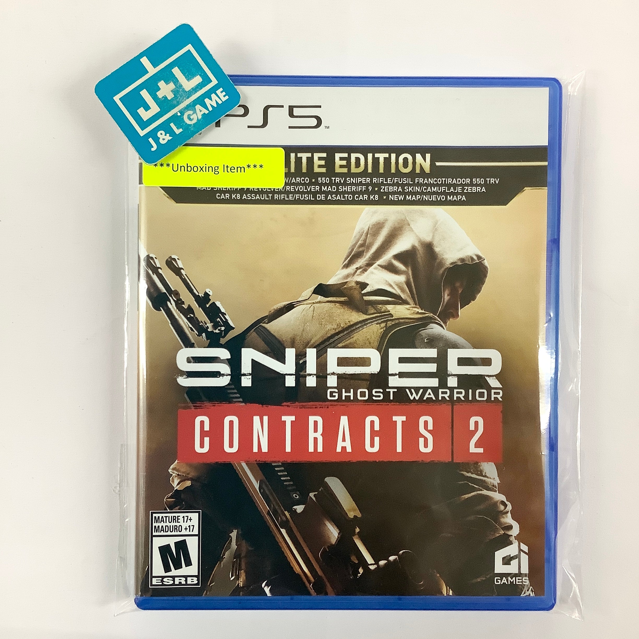 Sniper: Ghost Warrior Contracts 2 (Elite Edition) - (PS5) PlayStation 5 [UNBOXING] Video Games CI Games   