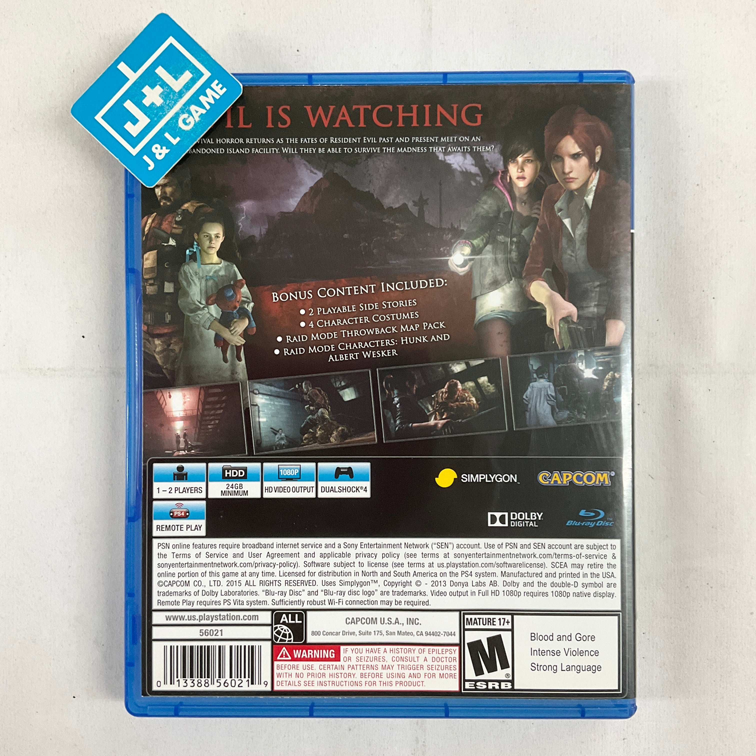 Resident Evil: Revelations 2 - (PS4) PlayStation 4 [Pre-Owned] Video Games Capcom   