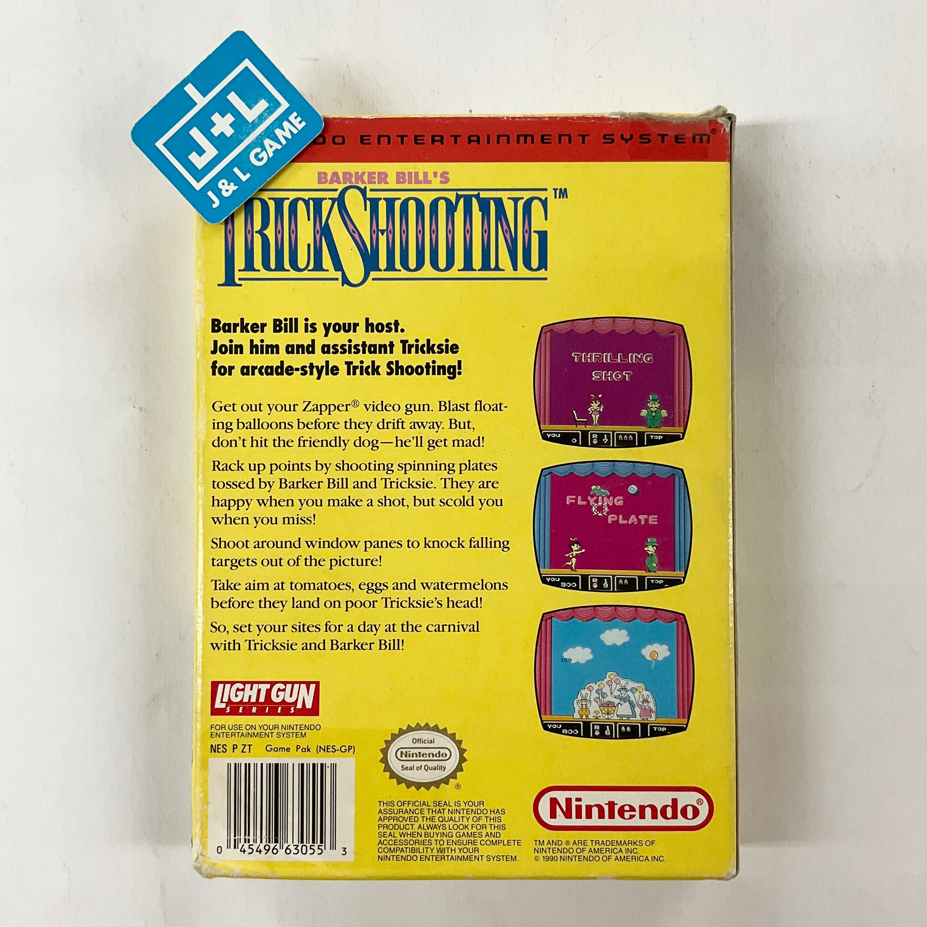 Barker Bill's Trick Shooting - (NES) Nintendo Entertainment System [Pre-Owned] Video Games Nintendo   