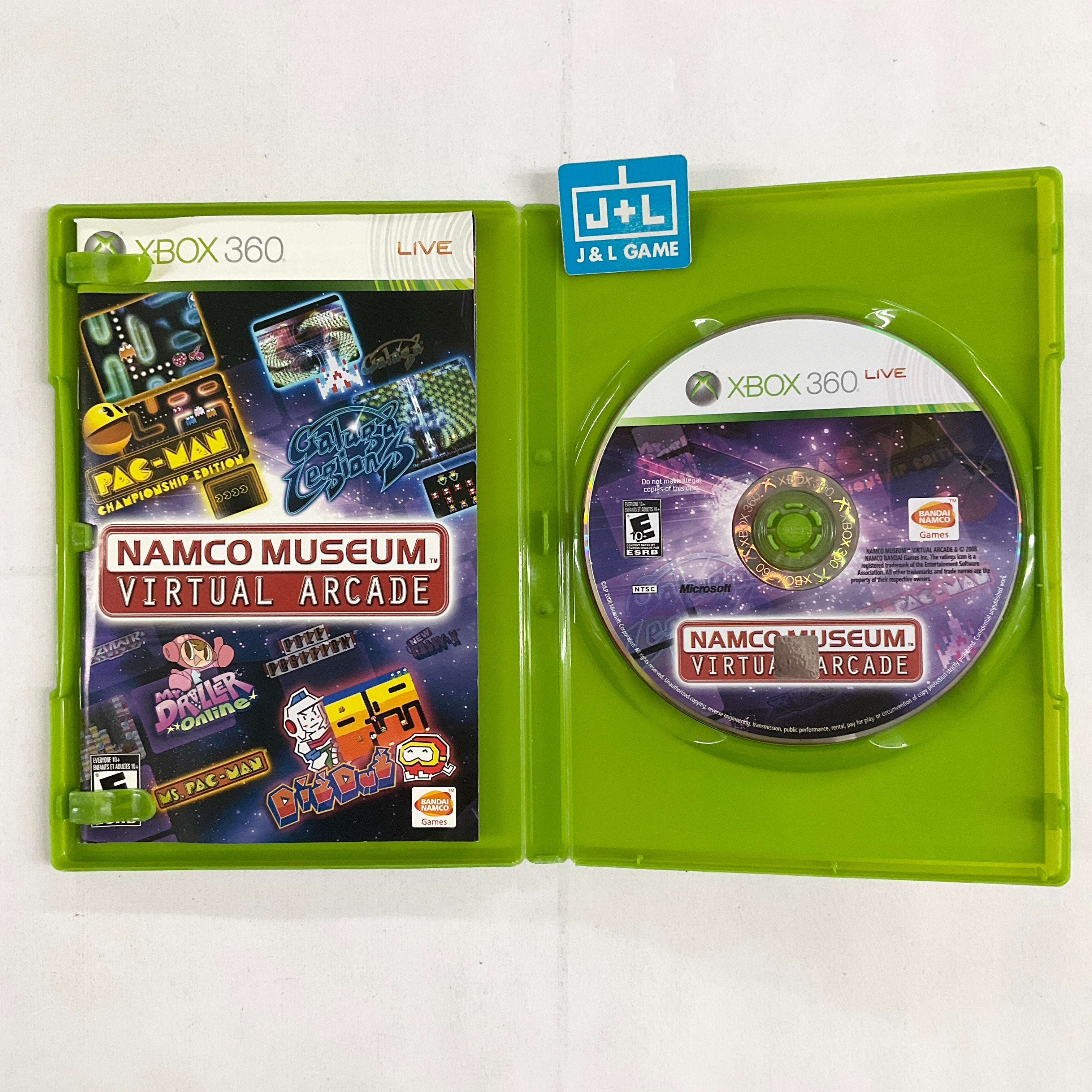 Namco Museum: Virtual Arcade - Xbox 360 [Pre-Owned] Video Games Namco Bandai Games   