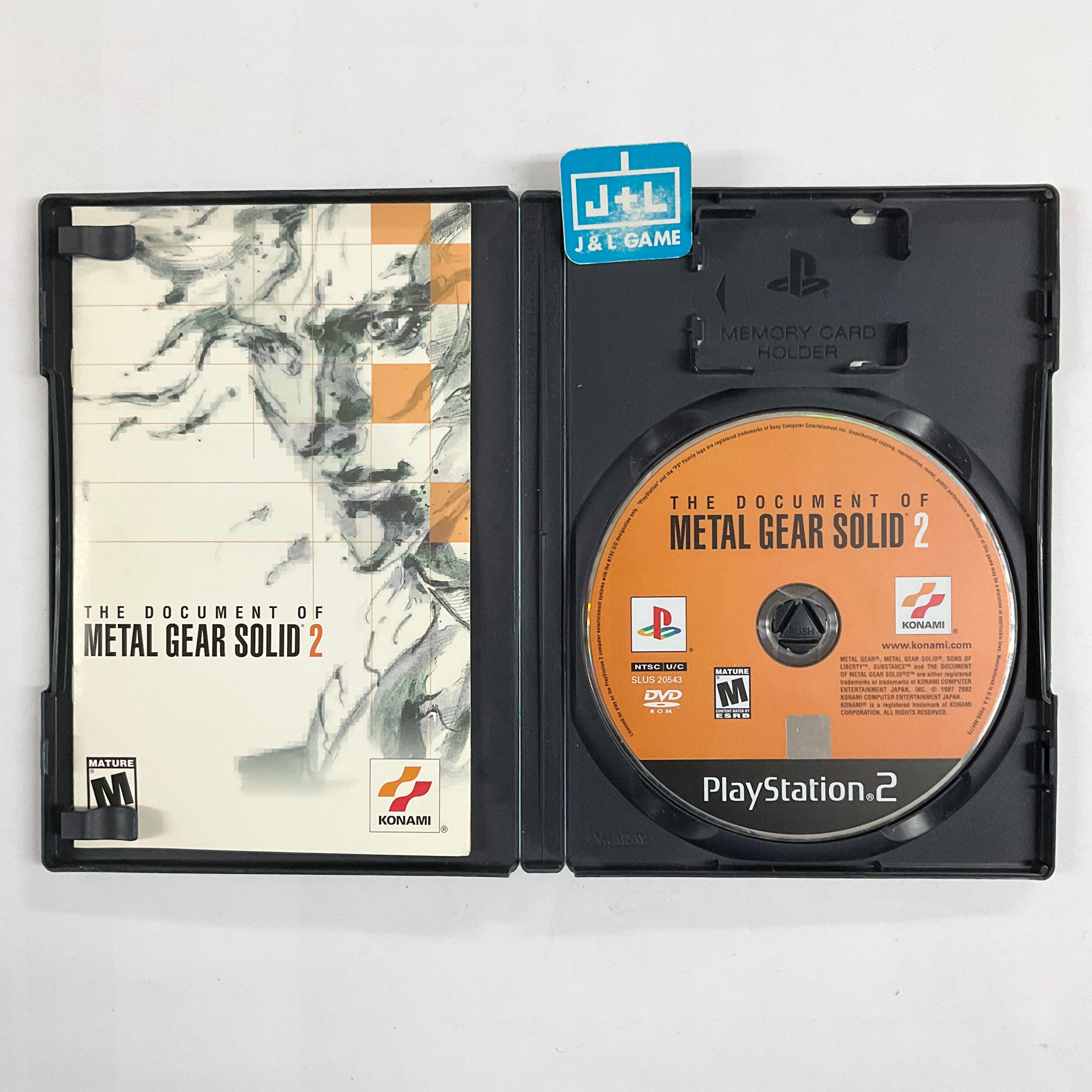 The Document of Metal Gear Solid 2 - (PS2) Playstation 2 [Pre-Owned] Video Games Konami   