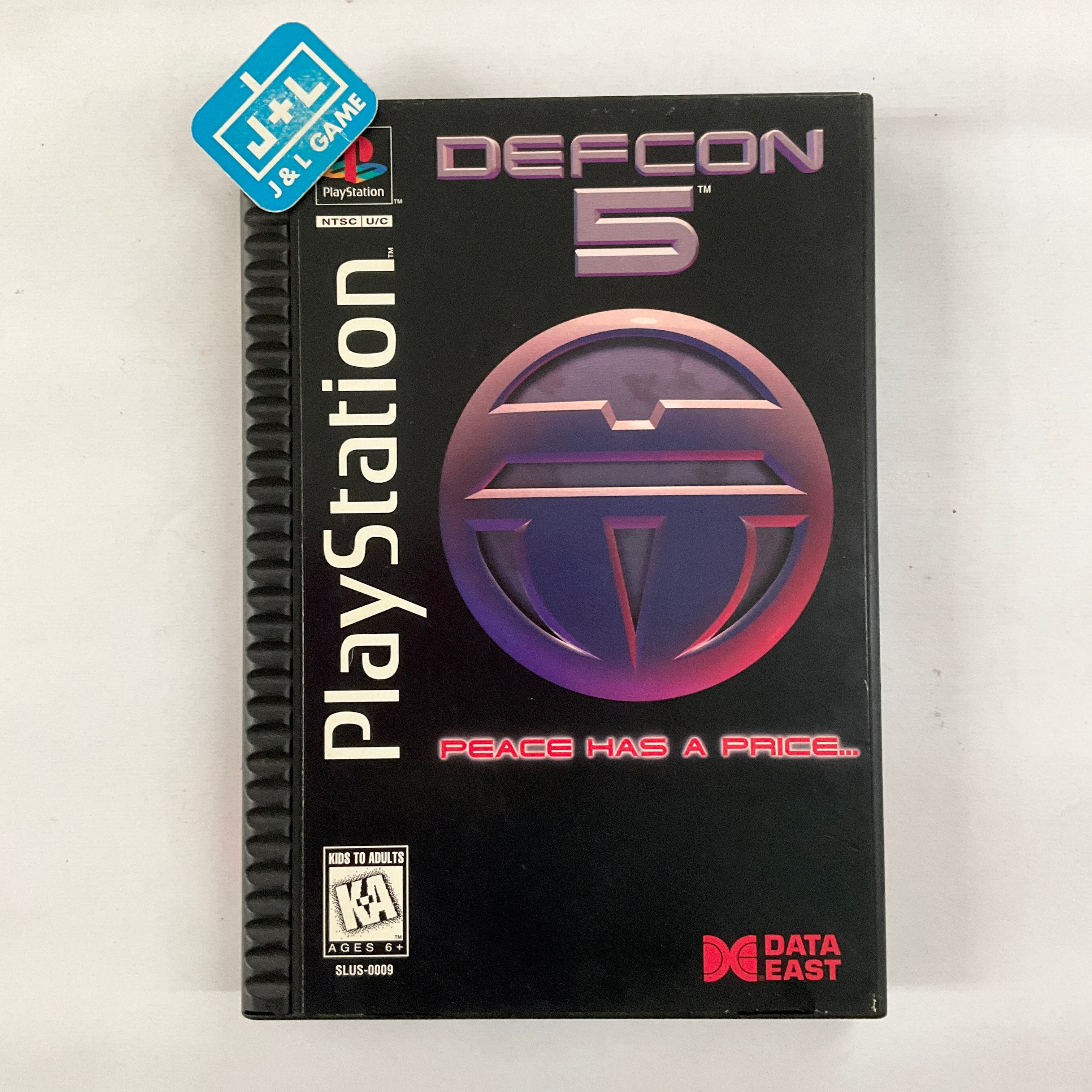 Defcon 5 (Long Box) - (PS1) Playstation 1 [Pre-Owned] Video Games Data East   