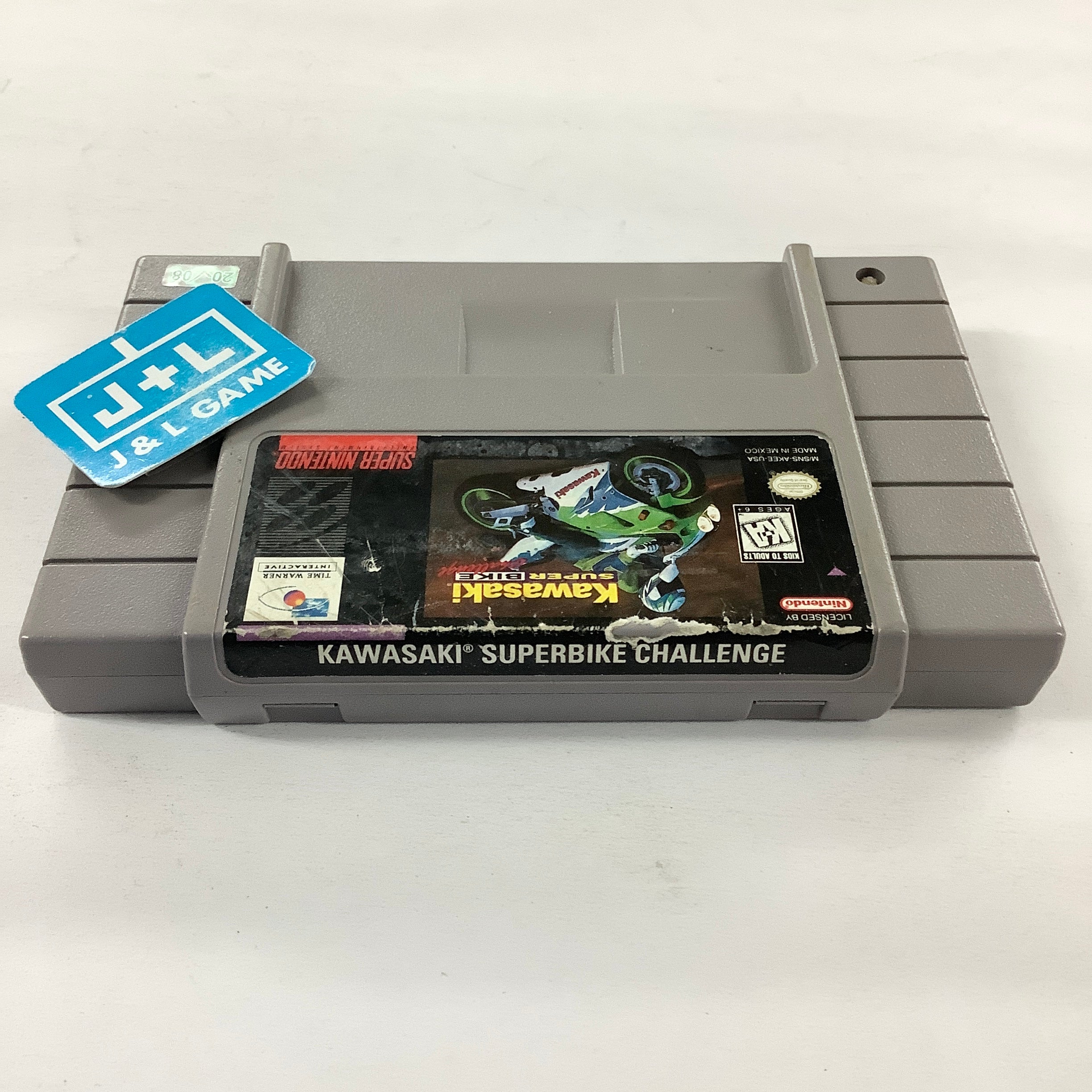 Kawasaki Superbike Challenge - (SNES) Super Nintendo [Pre-Owned] Video Games Time Warner Interactive   