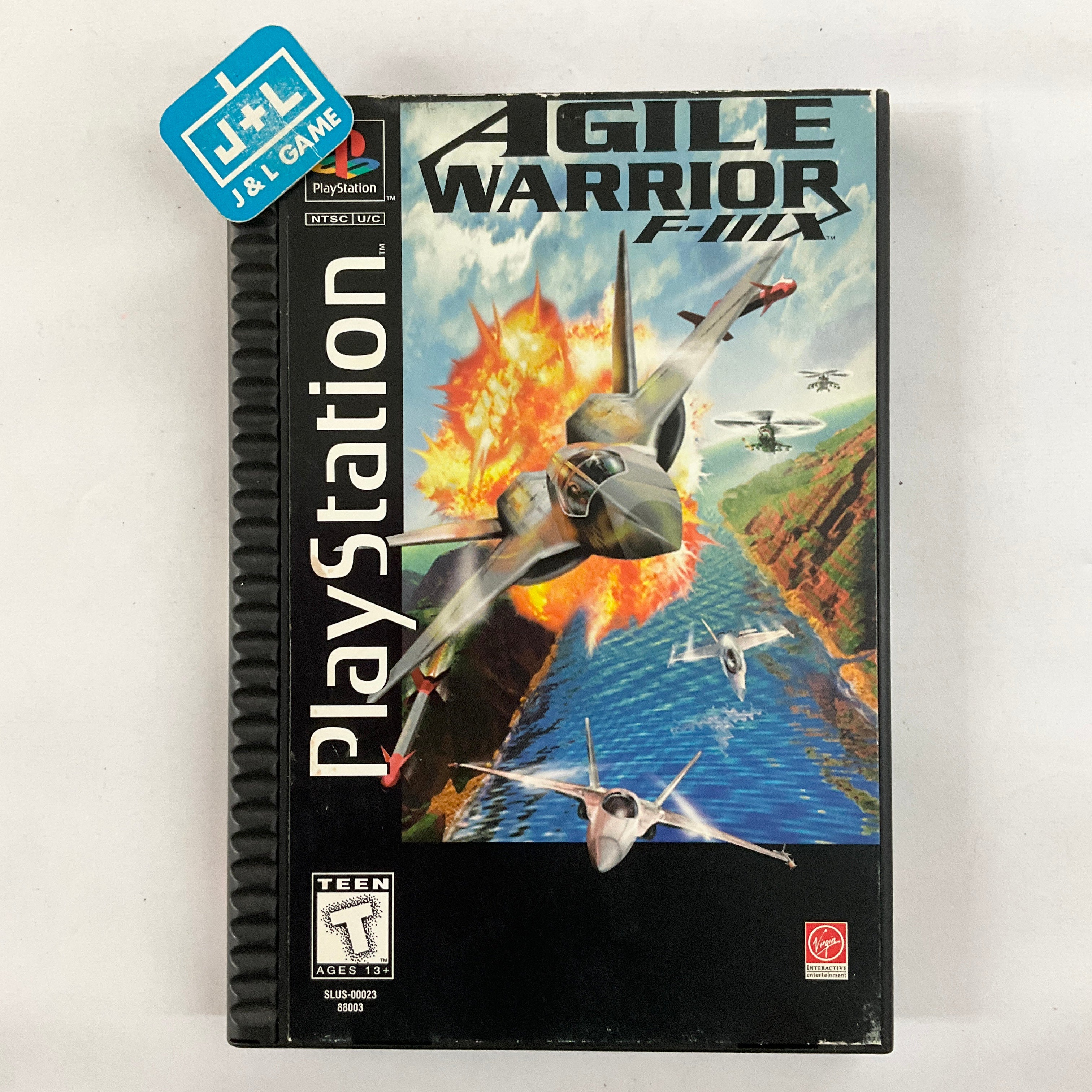 Agile Warrior F-111X (Long Box) - (PS1) Playstation 1 [Pre-Owned] Video Games Playstation   