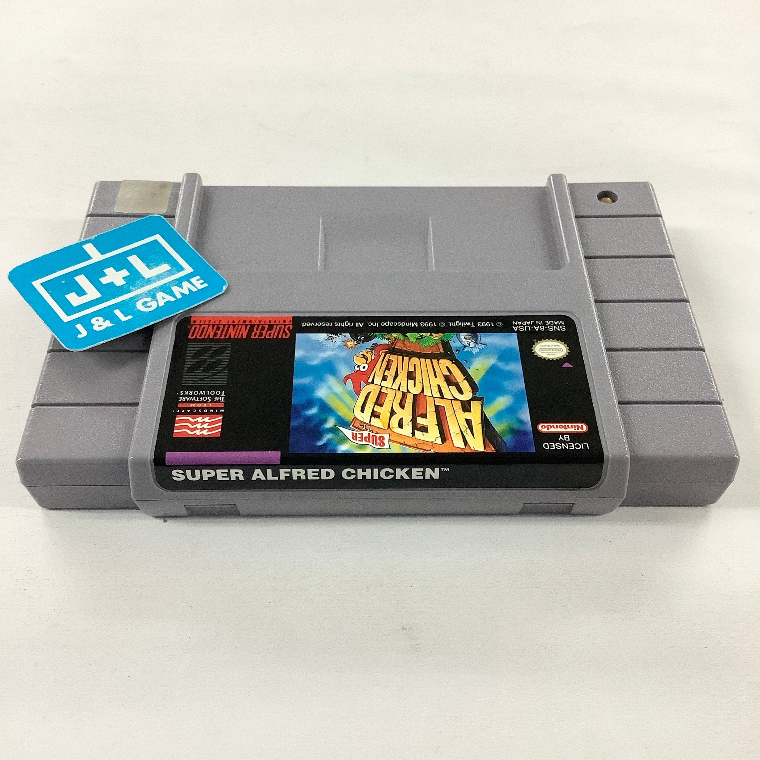 Super Alfred Chicken - (SNES) Super Nintendo [Pre-Owned] Video Games Mindscape   