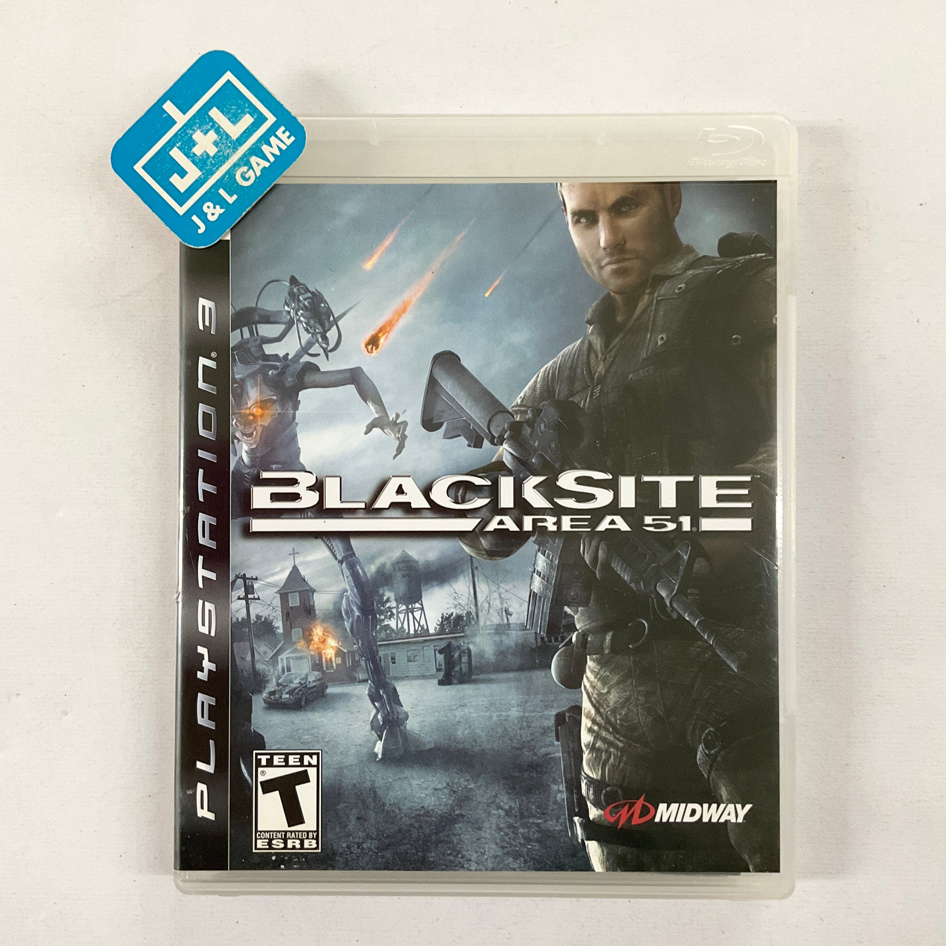 BlackSite: Area 51 - (PS3) PlayStation 3 [Pre-Owned] Video Games Midway   