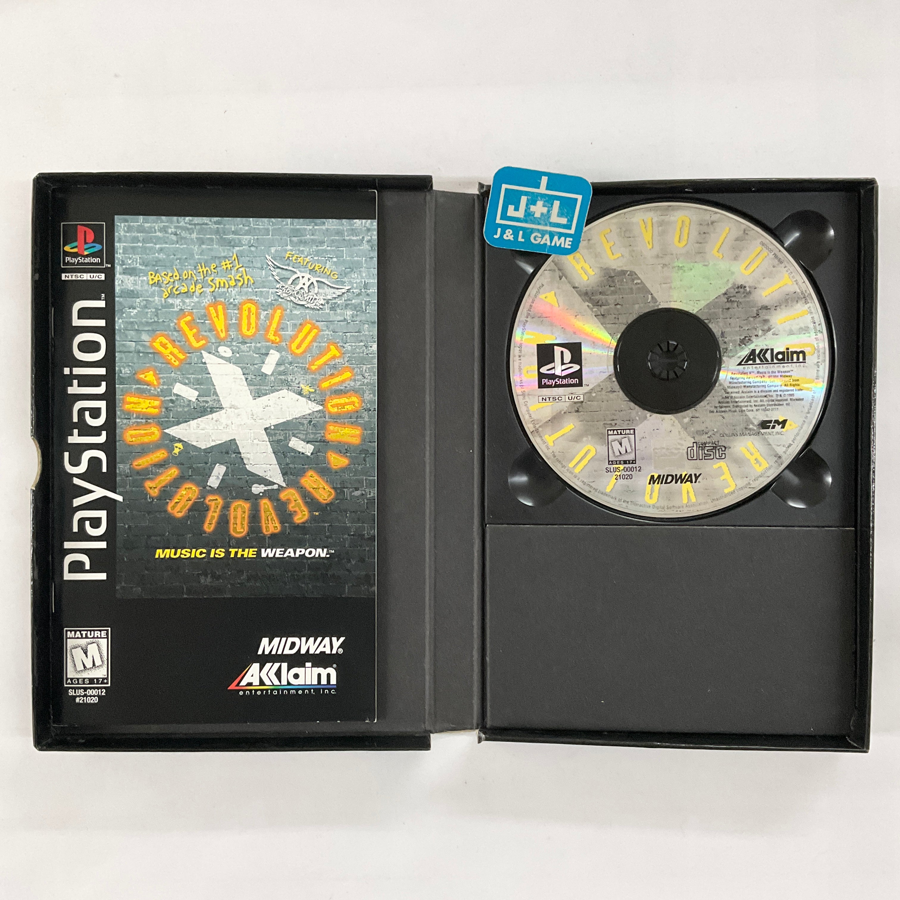 Revolution X (Long Box) - (PS1) PlayStation 1 [Pre-Owned] Video Games Acclaim   