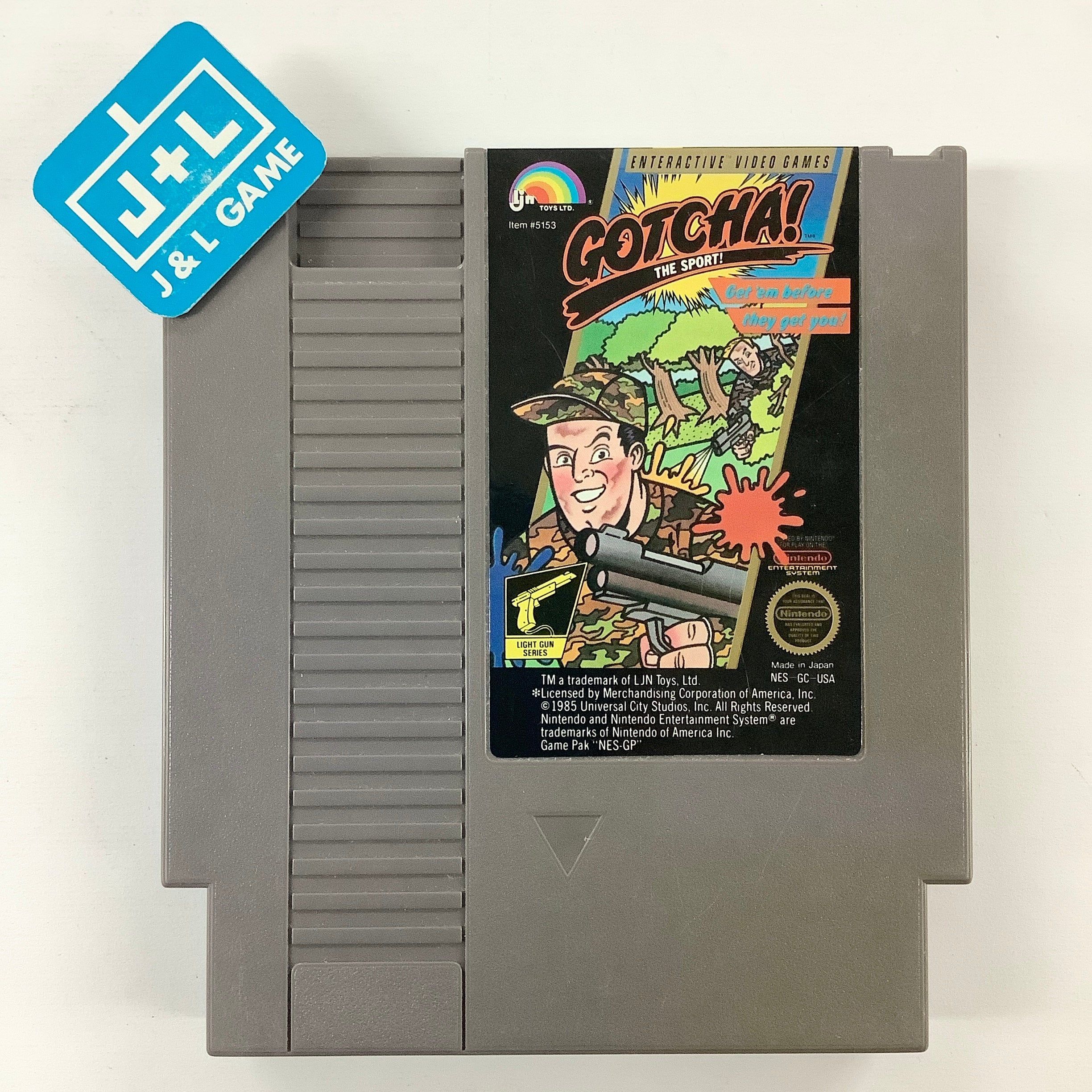 Gotcha! The Sport! - (NES) Nintendo Entertainment System [Pre-Owned] Video Games LJN Ltd.   