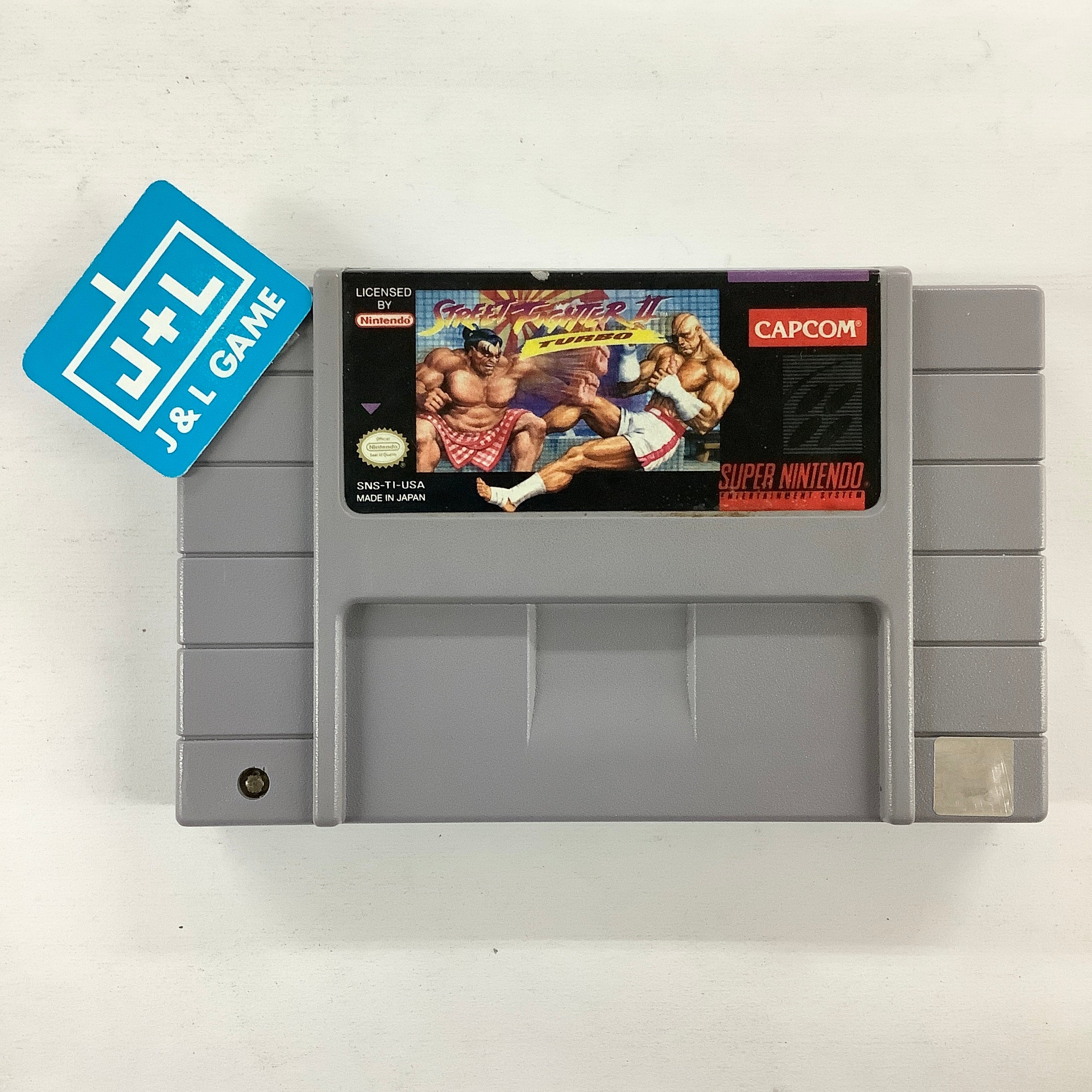 Street Fighter II Turbo - (SNES) Super Nintendo [Pre-Owned] Video Games Capcom   