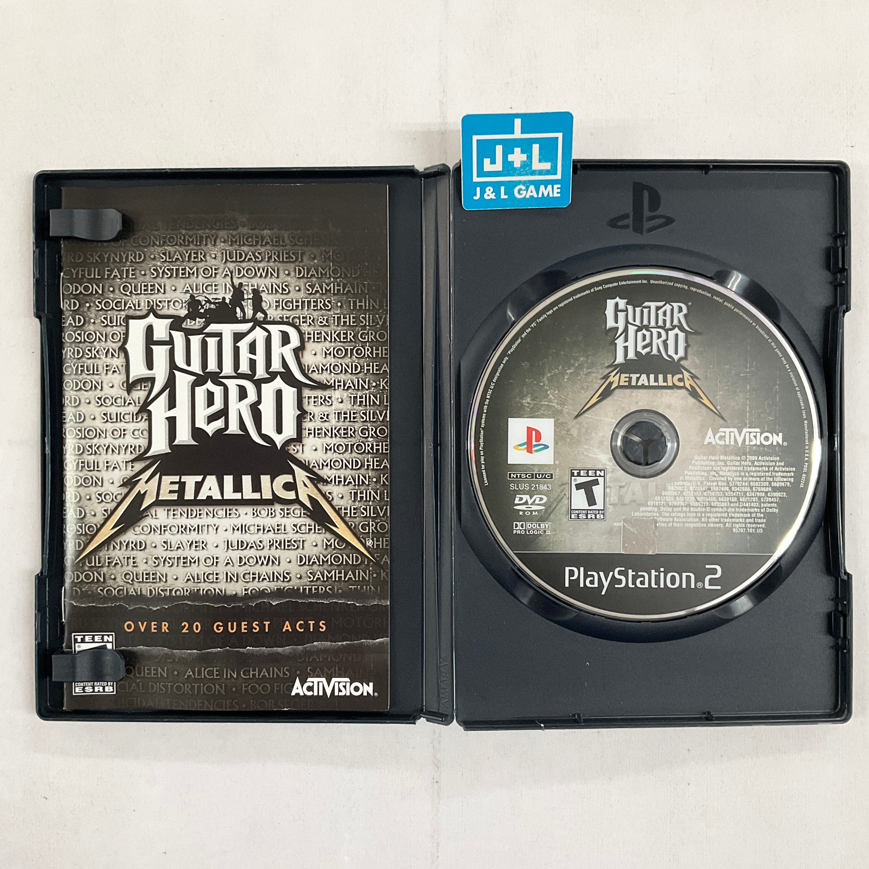 Guitar Hero: Metallica - (PS2) PlayStation 2 [Pre-Owned] Video Games Activision   