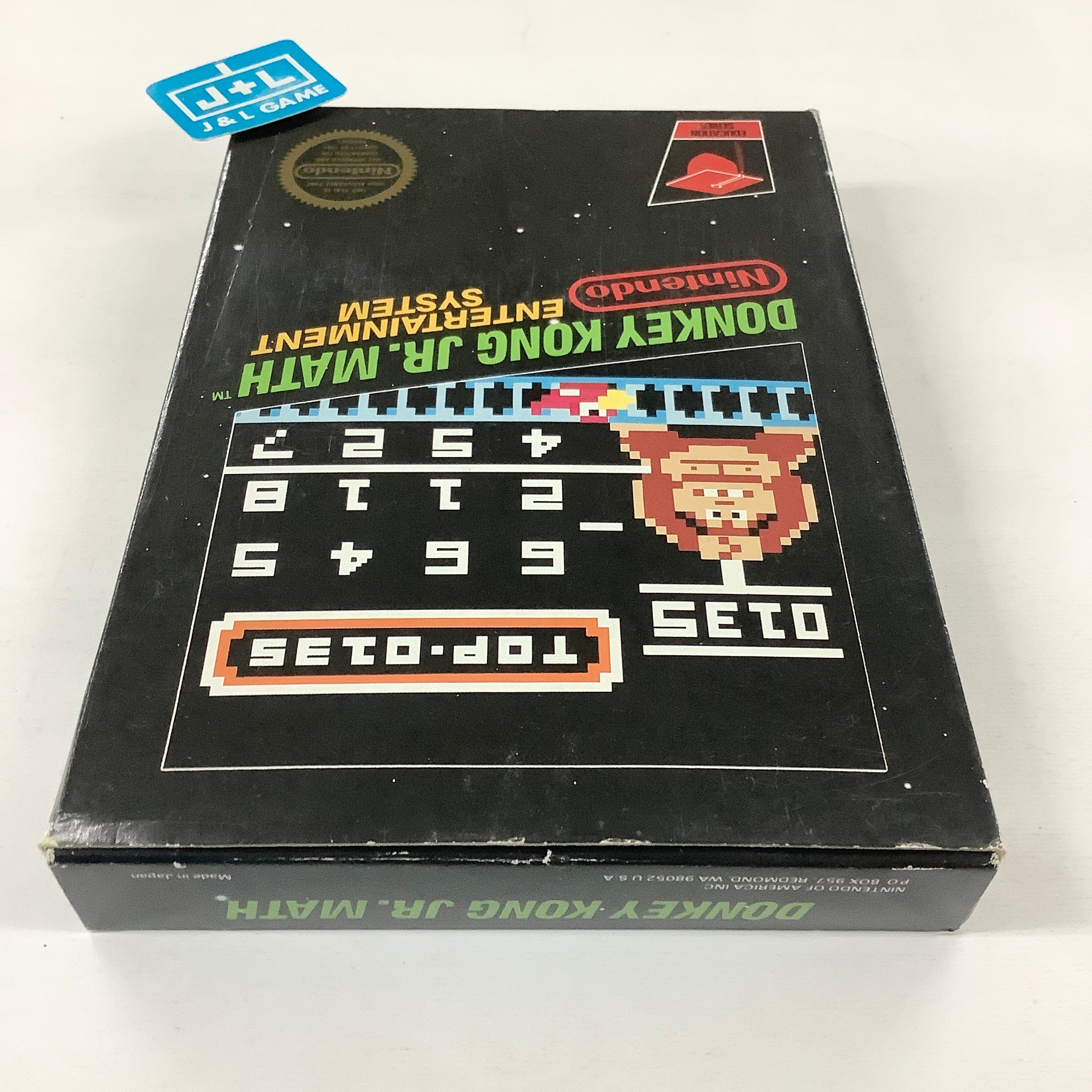 Donkey Kong Jr. Math - (NES) Nintendo Entertainment System [Pre-Owned] Video Games Nintendo   