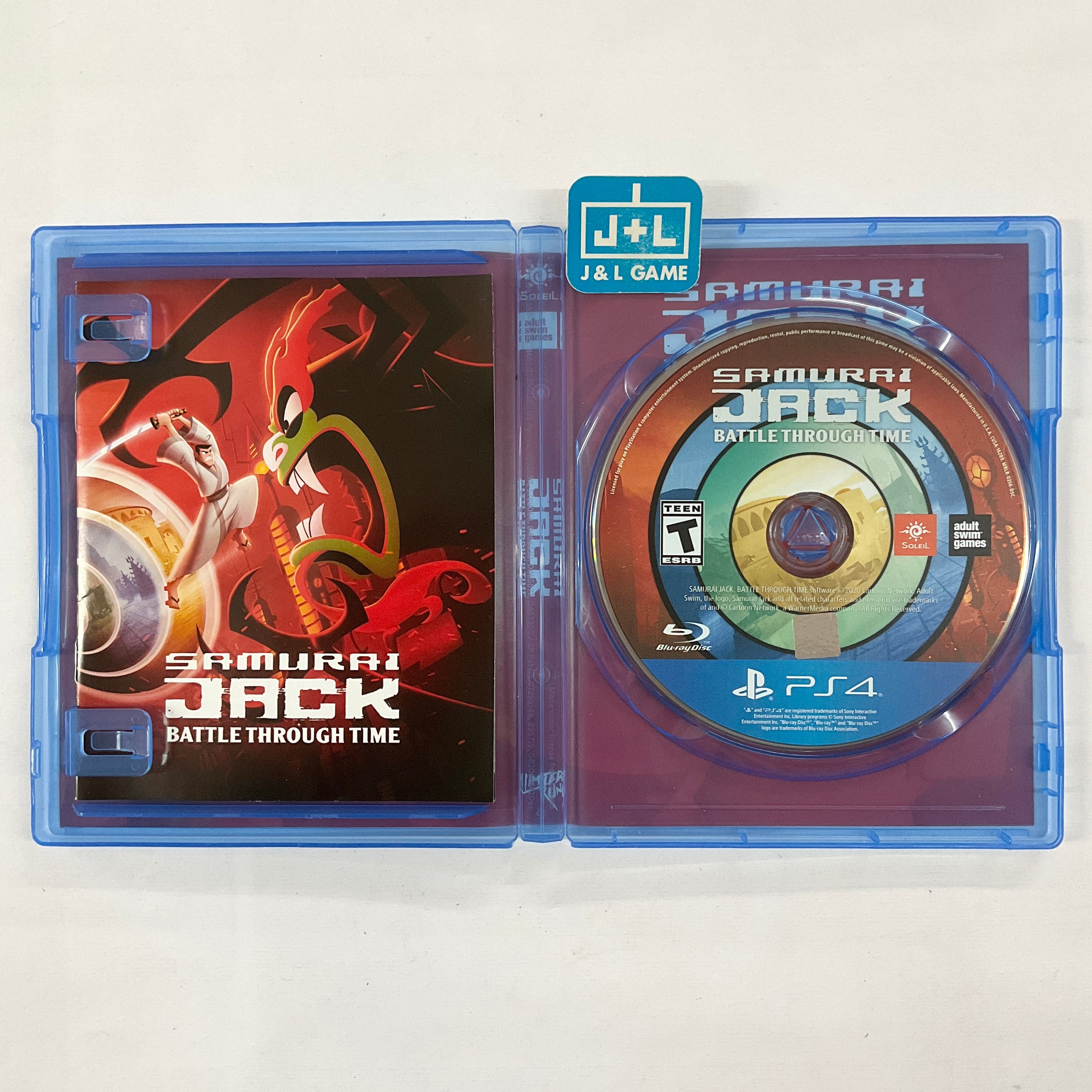 Samurai Jack: Battle Through Time (Limited Run #356) - (PS4) Playstation 4 [Pre-Owned] Video Games Limited Run   