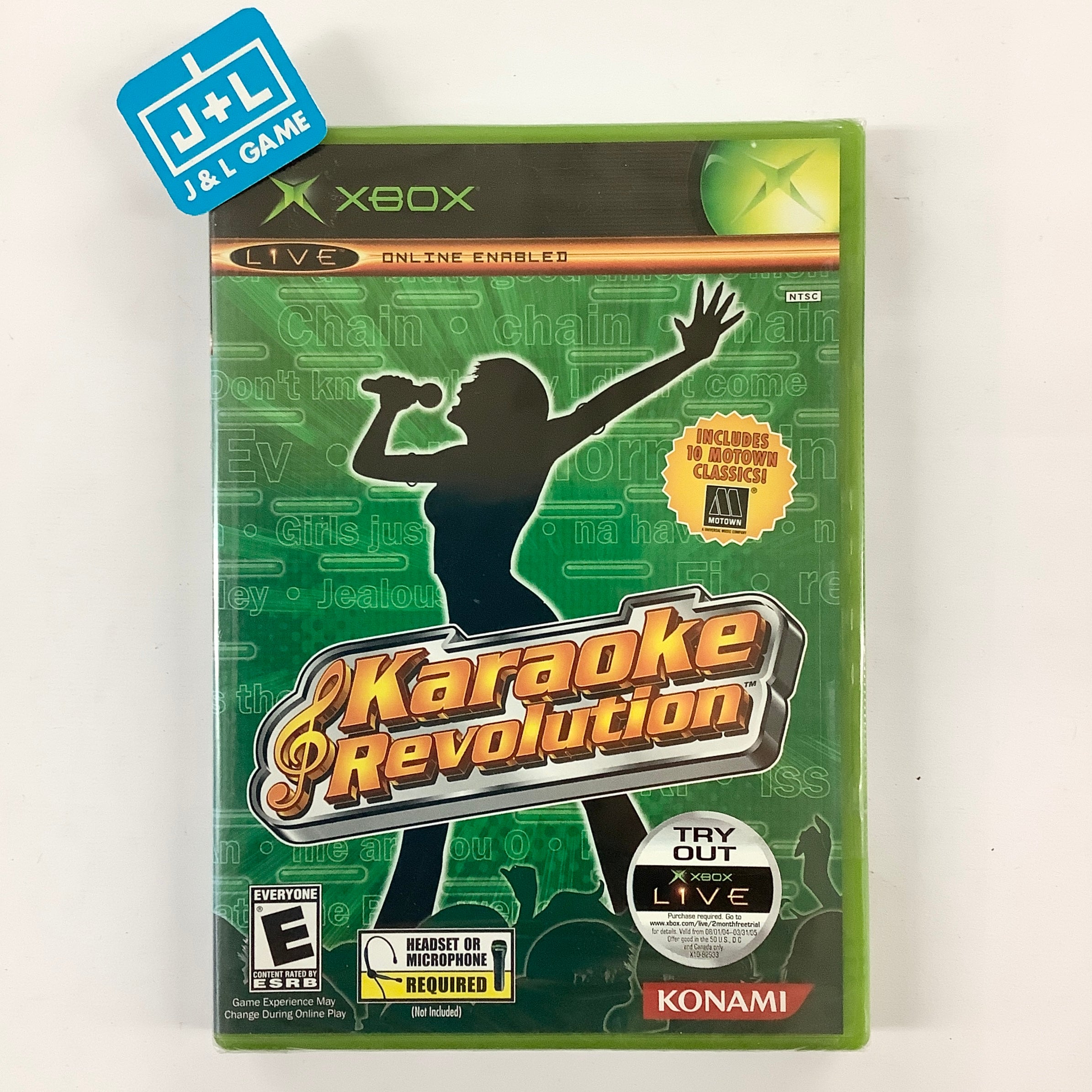 Karaoke Revolution - (XB) Xbox Video Games Konami   