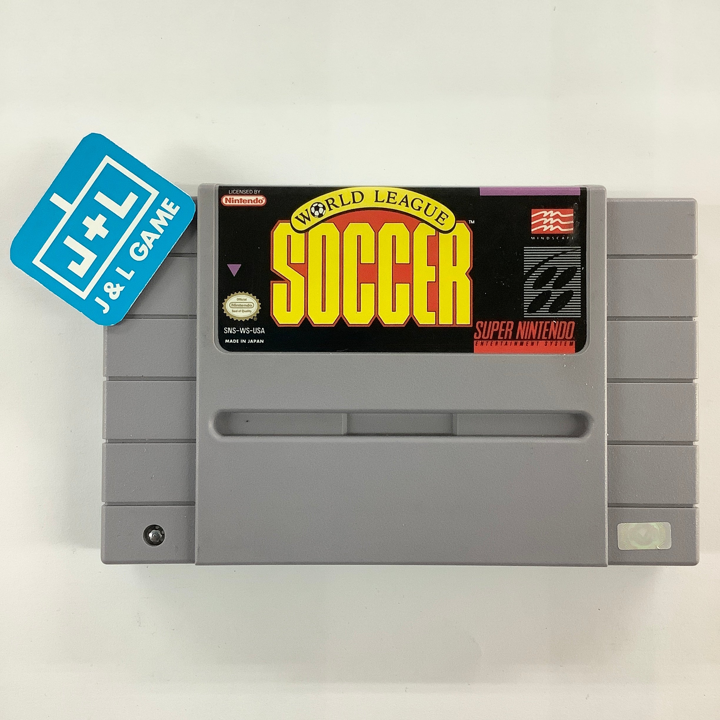 World League Soccer - (SNES) Super Nintendo [Pre-Owned] Video Games Mindscape   