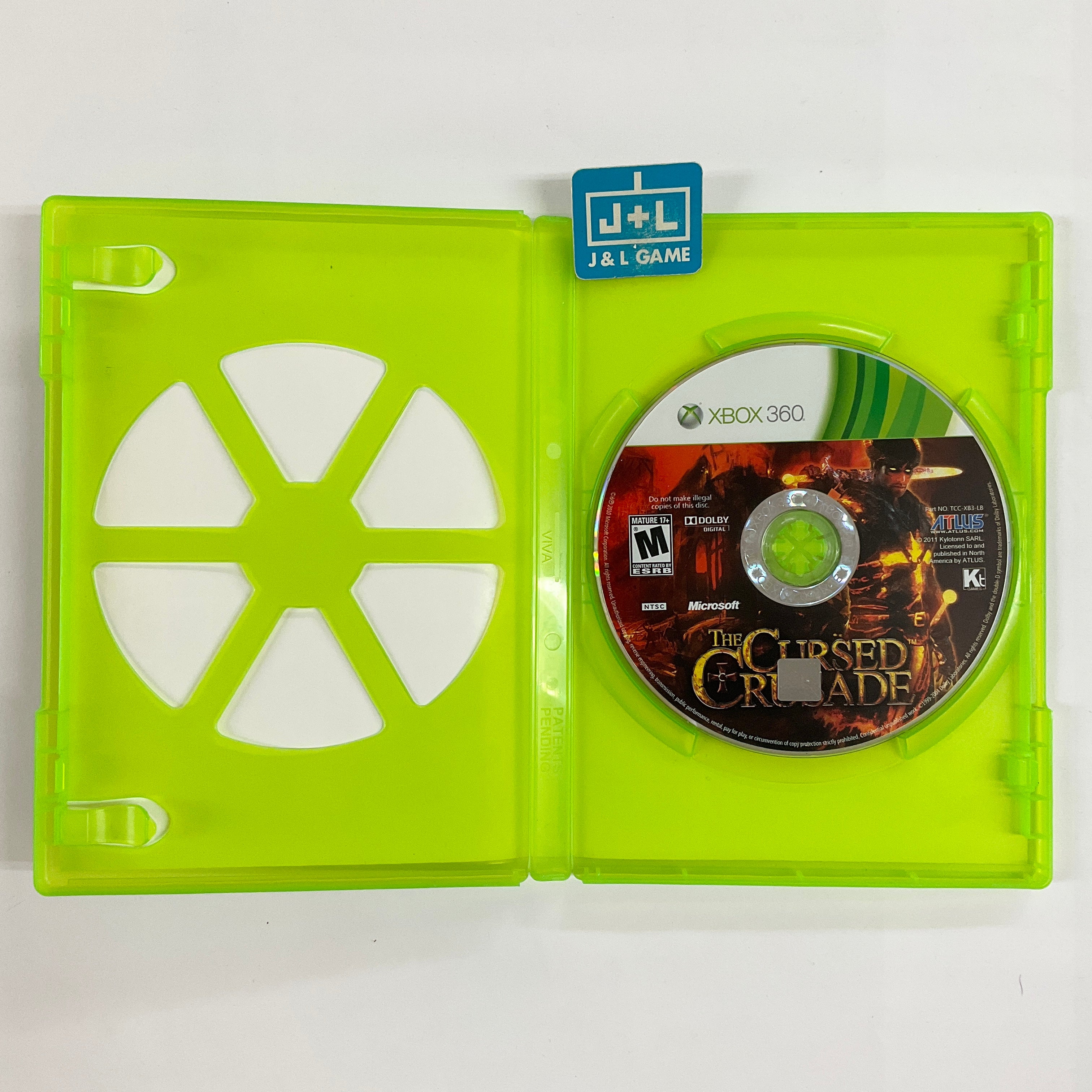 The Cursed Crusade - Xbox 360 [Pre-Owned] Video Games Atlus   