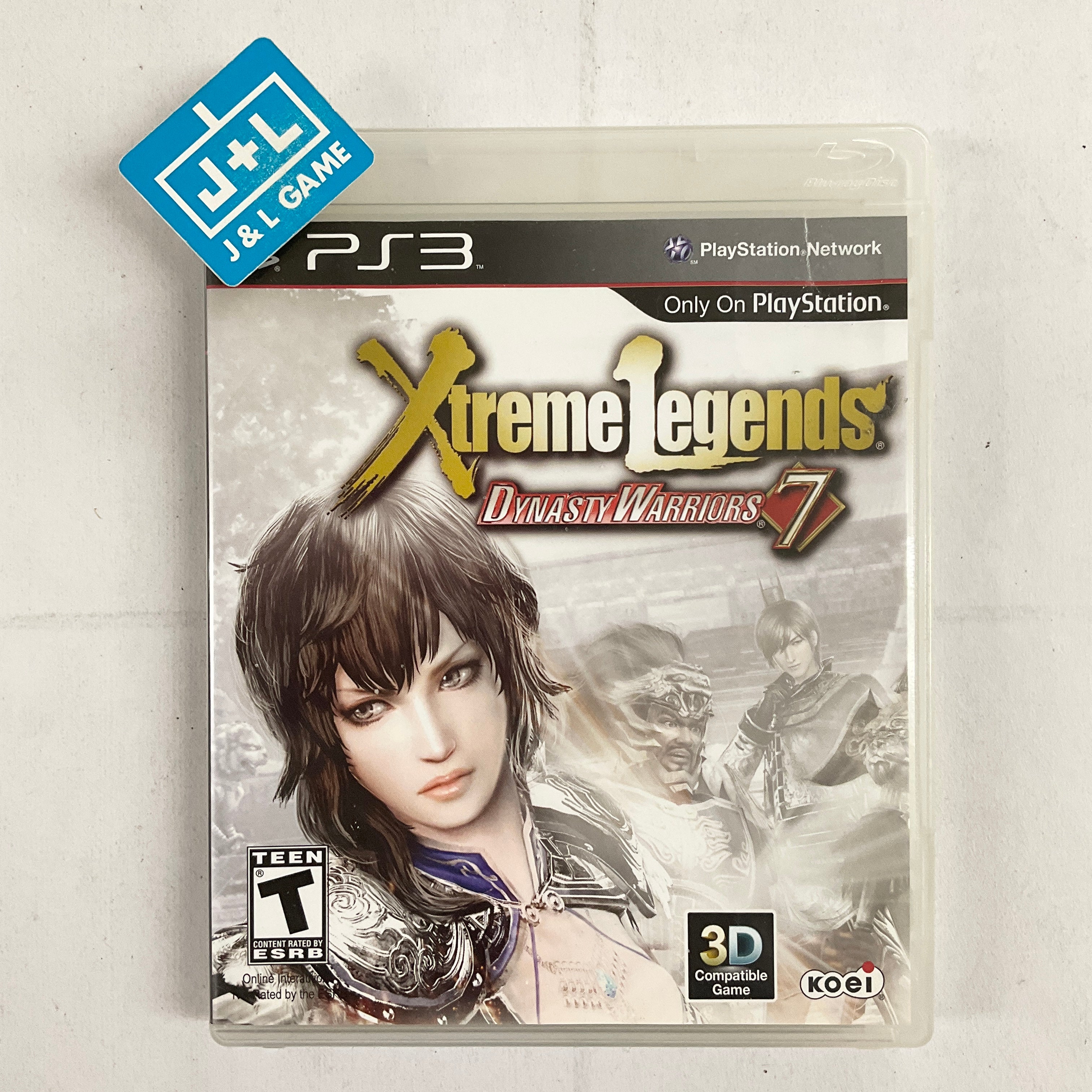 Dynasty Warriors 7: Xtreme Legends - (PS3) PlayStation 3 [Pre-Owned] Video Games Koei Tecmo Games   