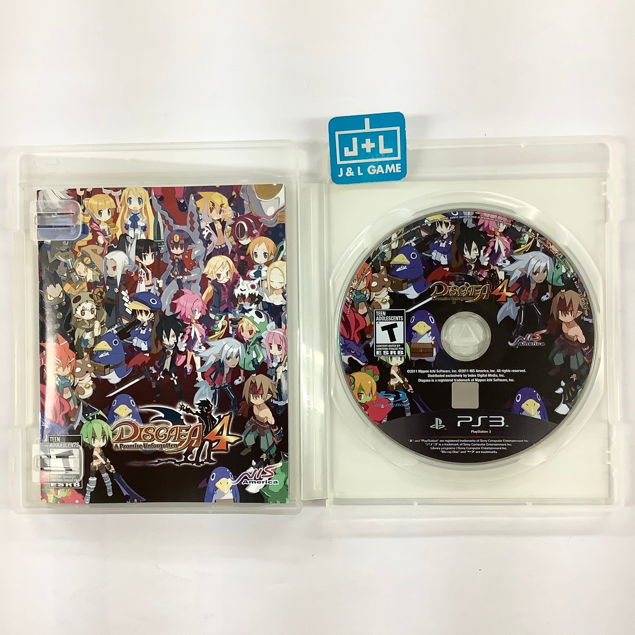 Disgaea 4: A Promise Unforgotten - (PS3) PlayStation 3 [Pre-Owned] Video Games NIS America   