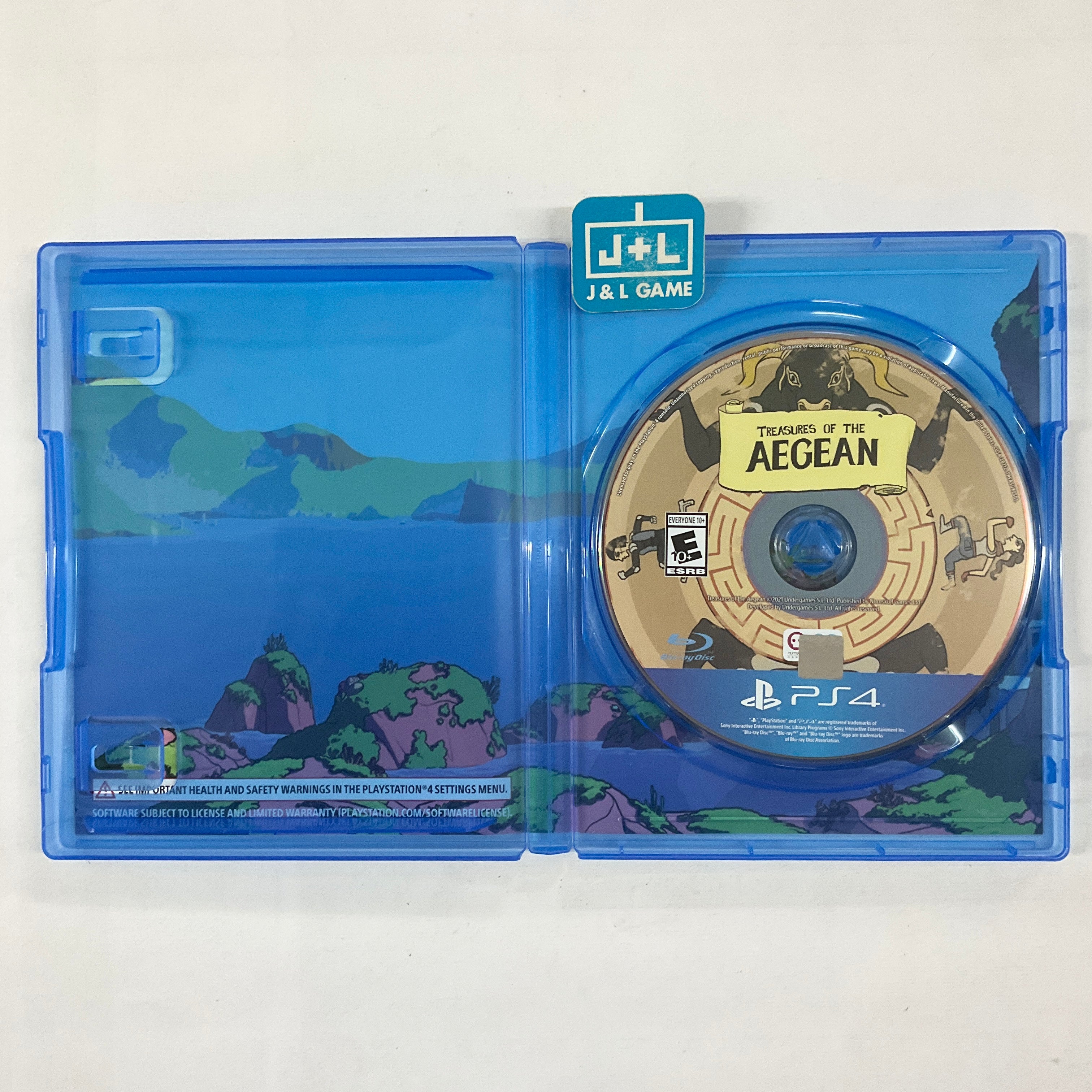 Treasures of the Aegean (Collector's Edition) - (PS4) PlayStation 4 [Pre-Owned] Video Games Numskull Games   