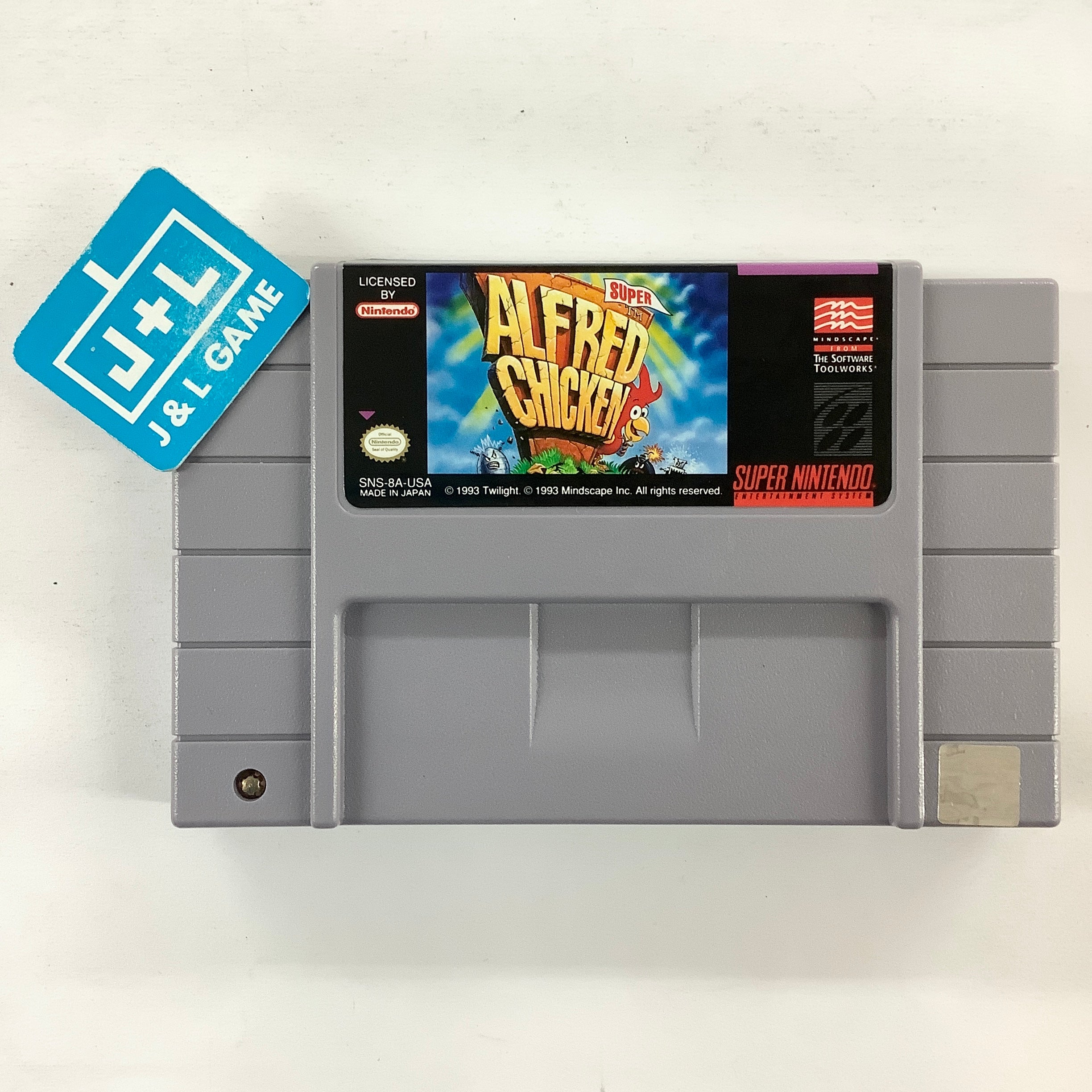 Super Alfred Chicken - (SNES) Super Nintendo [Pre-Owned] Video Games Mindscape   