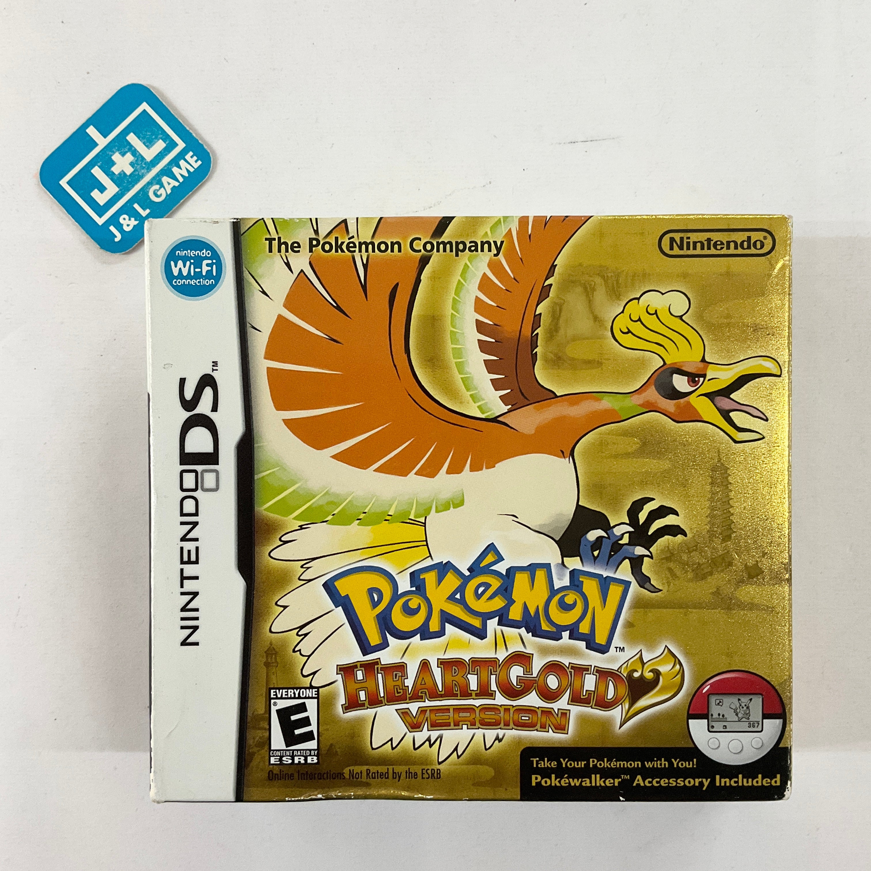 Pokemon HeartGold Version (w/ Pokewalker) - (NDS) Nintendo DS [Pre-Owned] Video Games Nintendo   