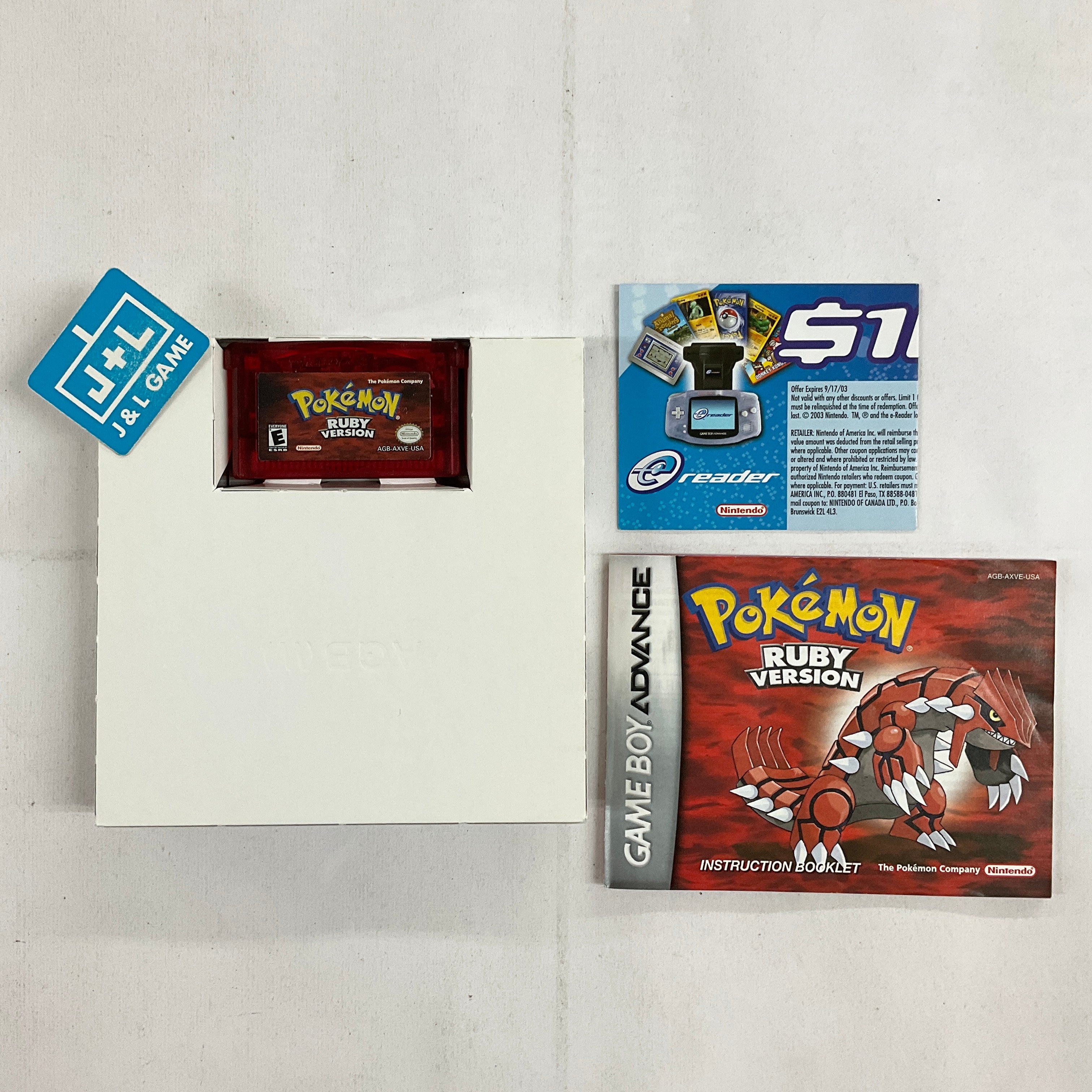 Pokemon Ruby Version - (GBA) Game Boy Advance [Pre-Owned] Video Games Nintendo   