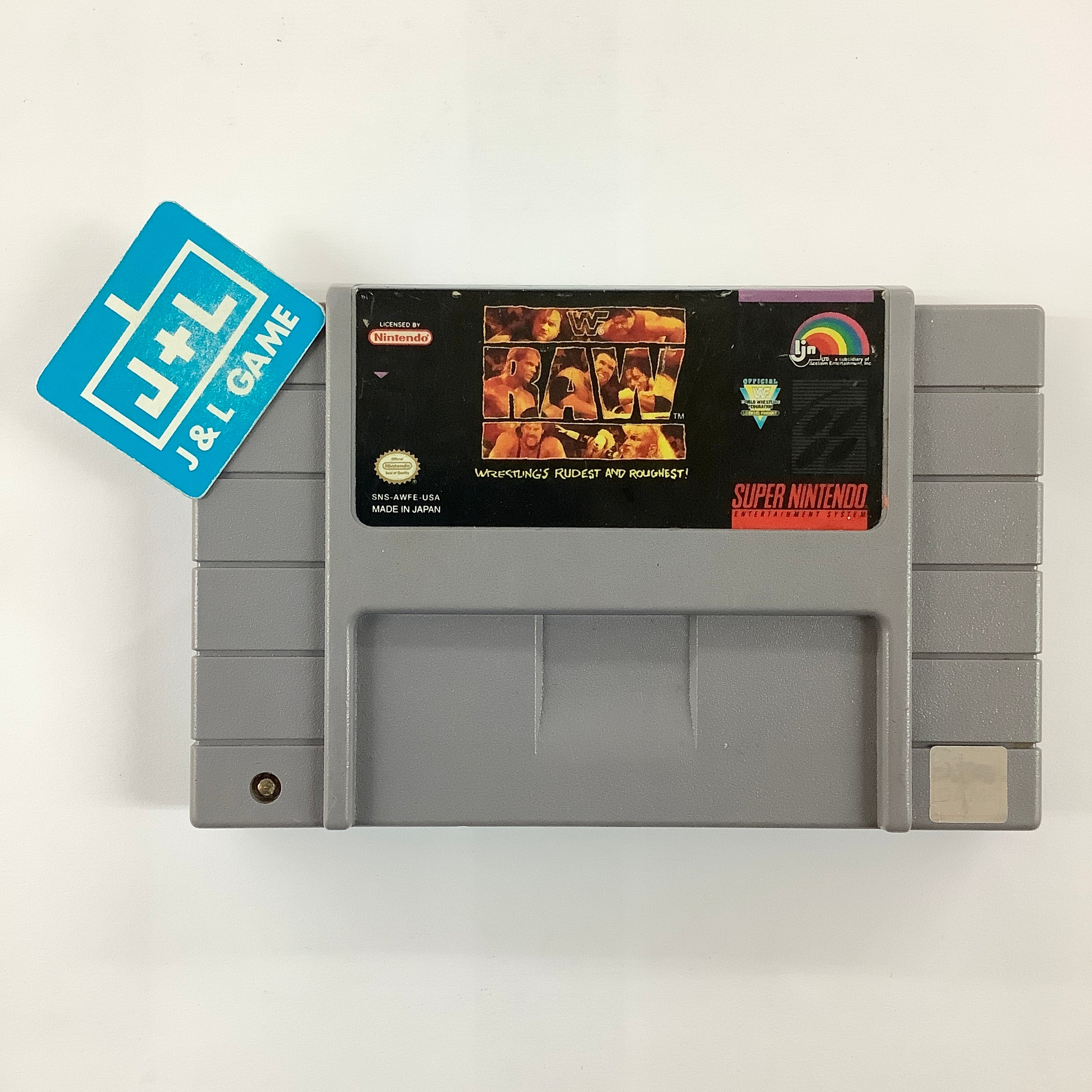 WWF Raw - (SNES) Super Nintendo [Pre-Owned] Video Games LJN Ltd.   