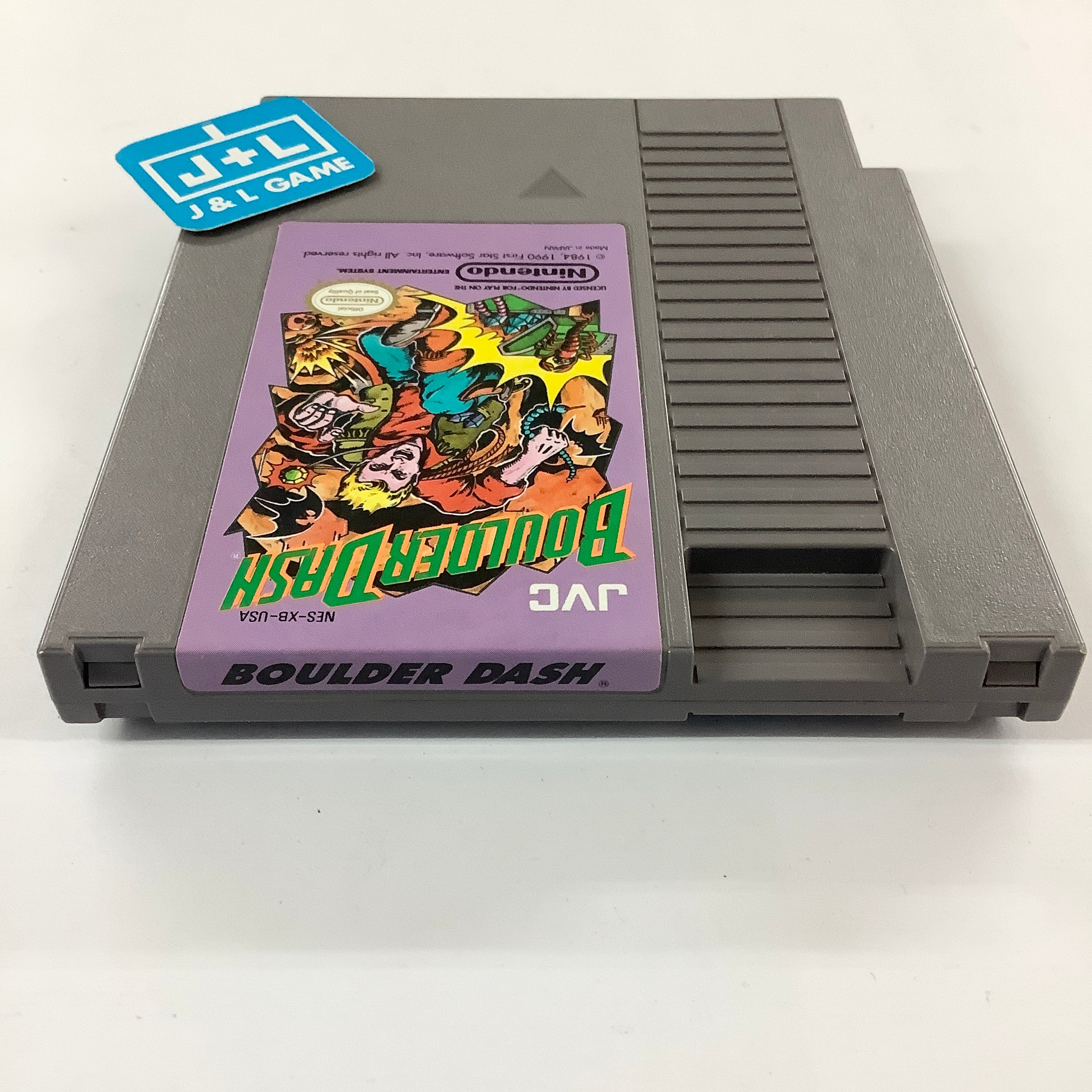 Boulder Dash - (NES) Nintendo Entertainment System [Pre-Owned] Video Games JVC Musical Industries, Inc.   