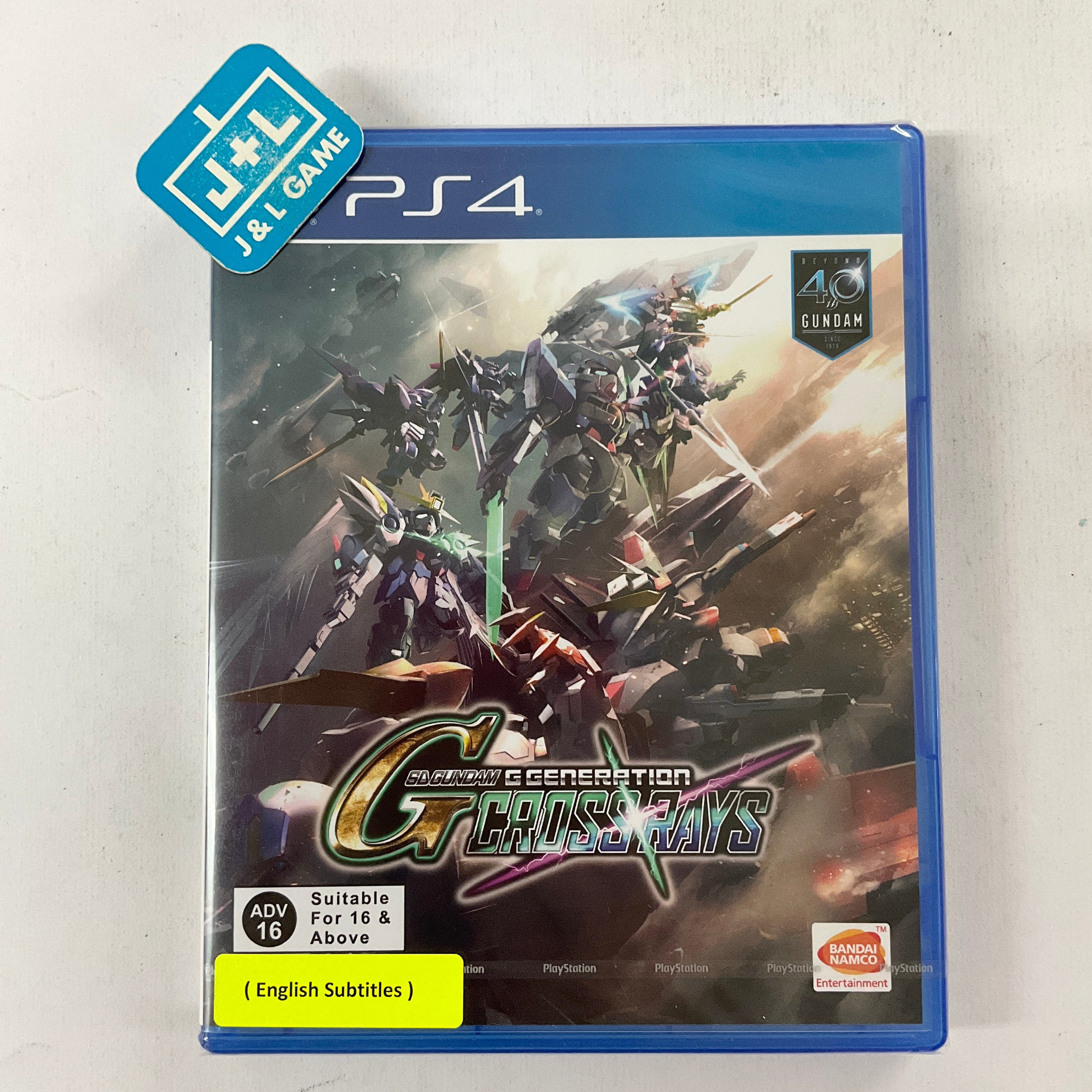 SD Gundam G Generation Cross Rays (English Subtitles) - (PS4) PlayStation 4 Video Games Bandai Namco Games   