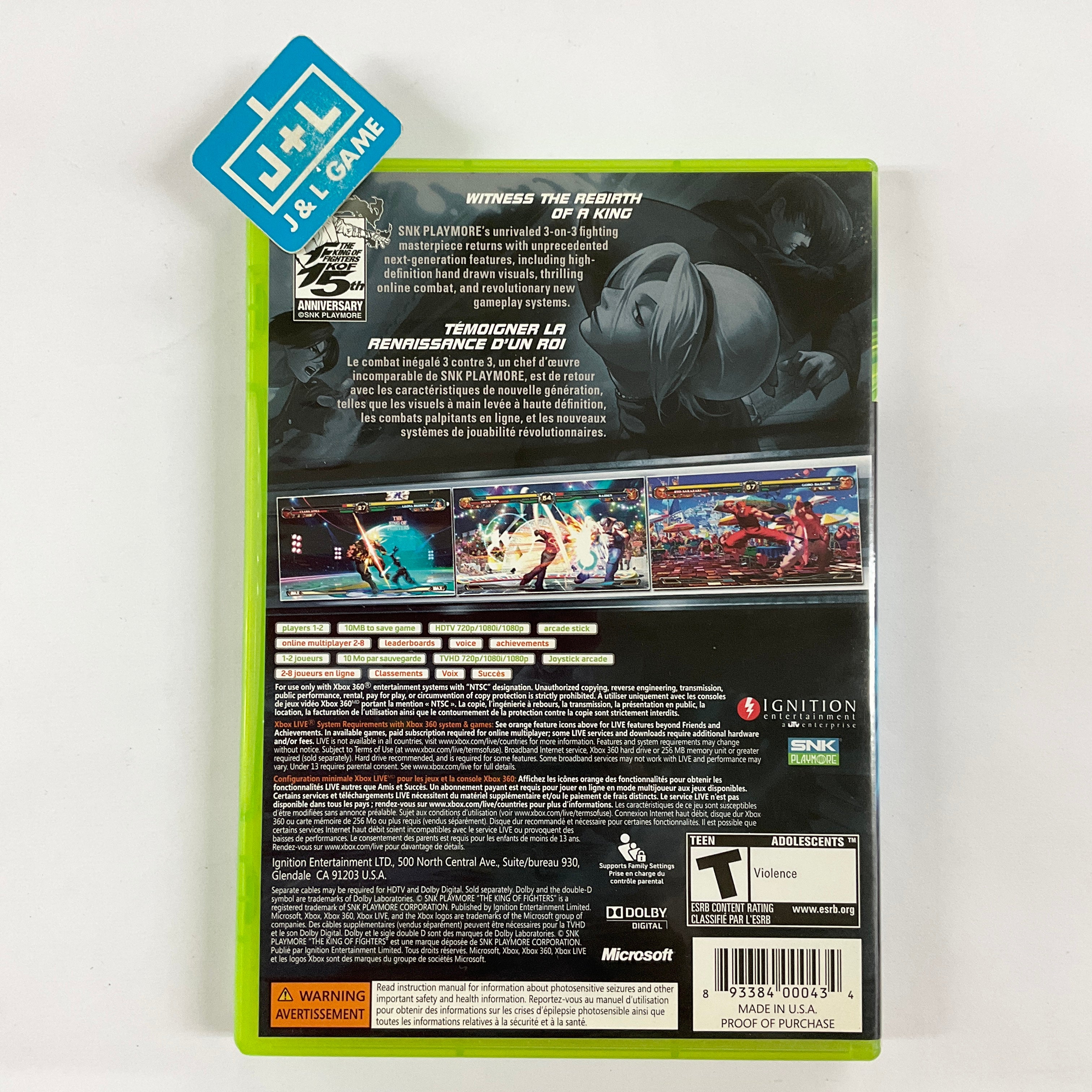 The King of Fighters XII - Xbox 360 [Pre-Owned] Video Games Ignition Entertainment   