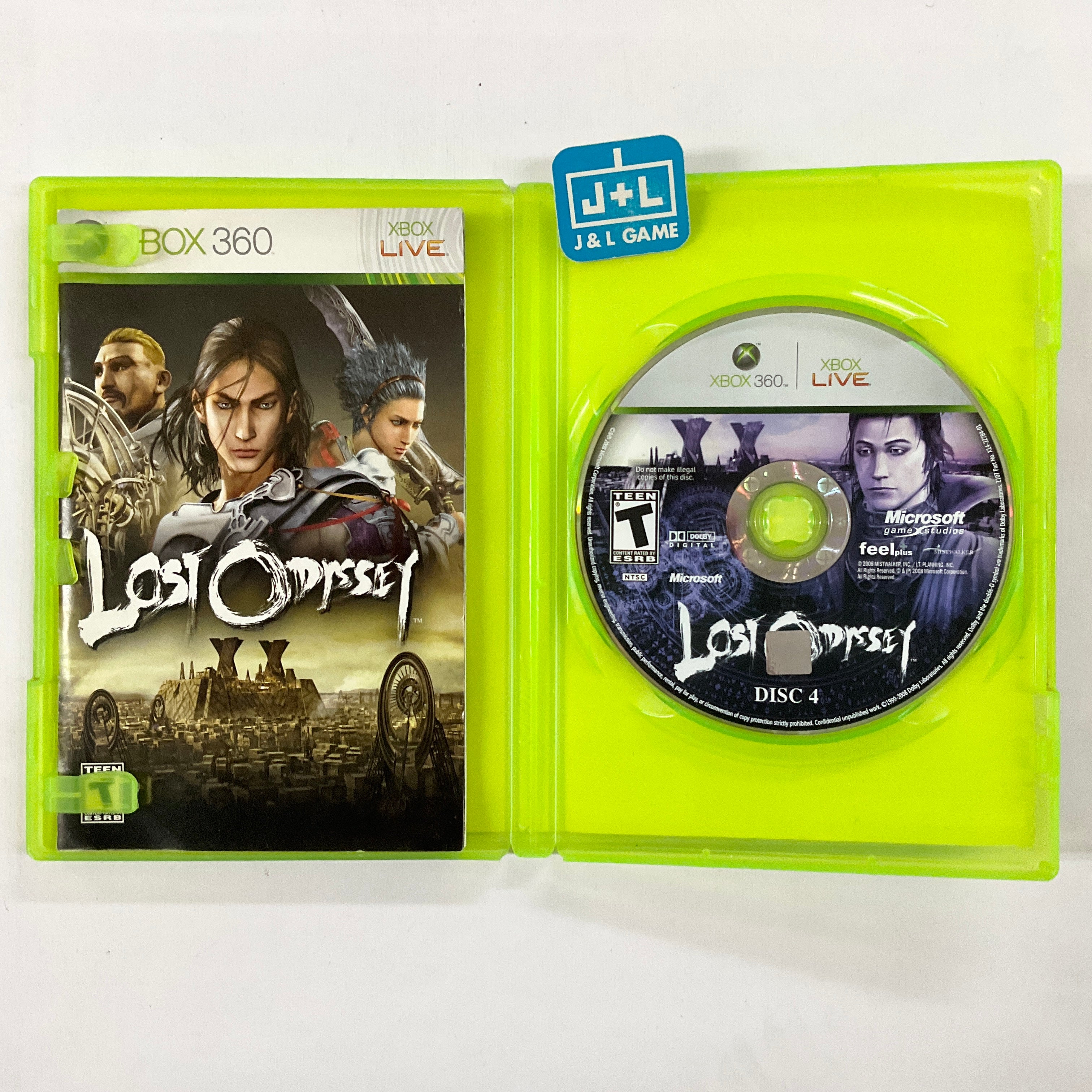 Lost Odyssey - Xbox 360 [Pre-Owned] Video Games Microsoft Game Studios   