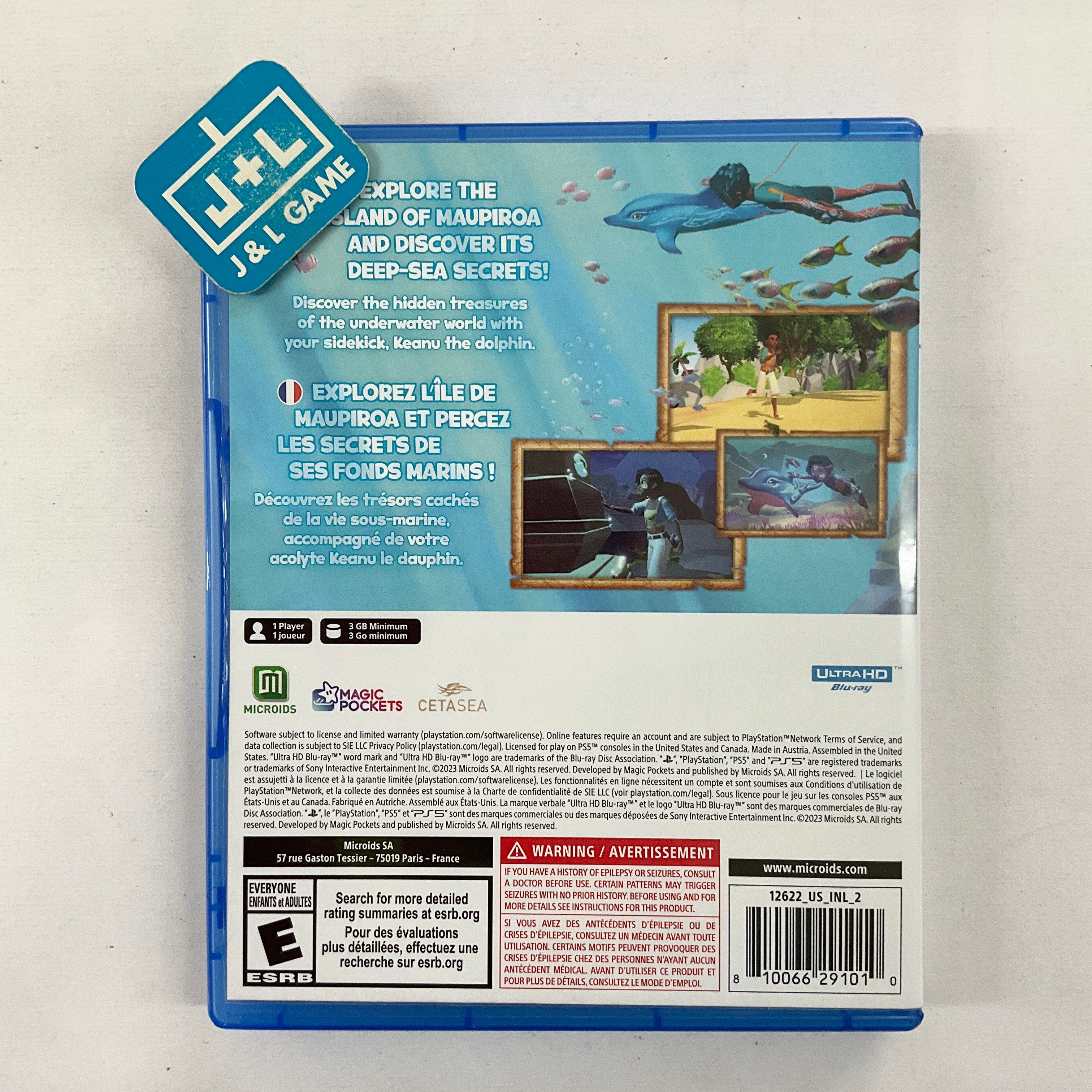 Dolphin Spirit: Ocean Mission - (PS5) Playstation 5 [Pre-Owned] Video Games THQ Nordic   