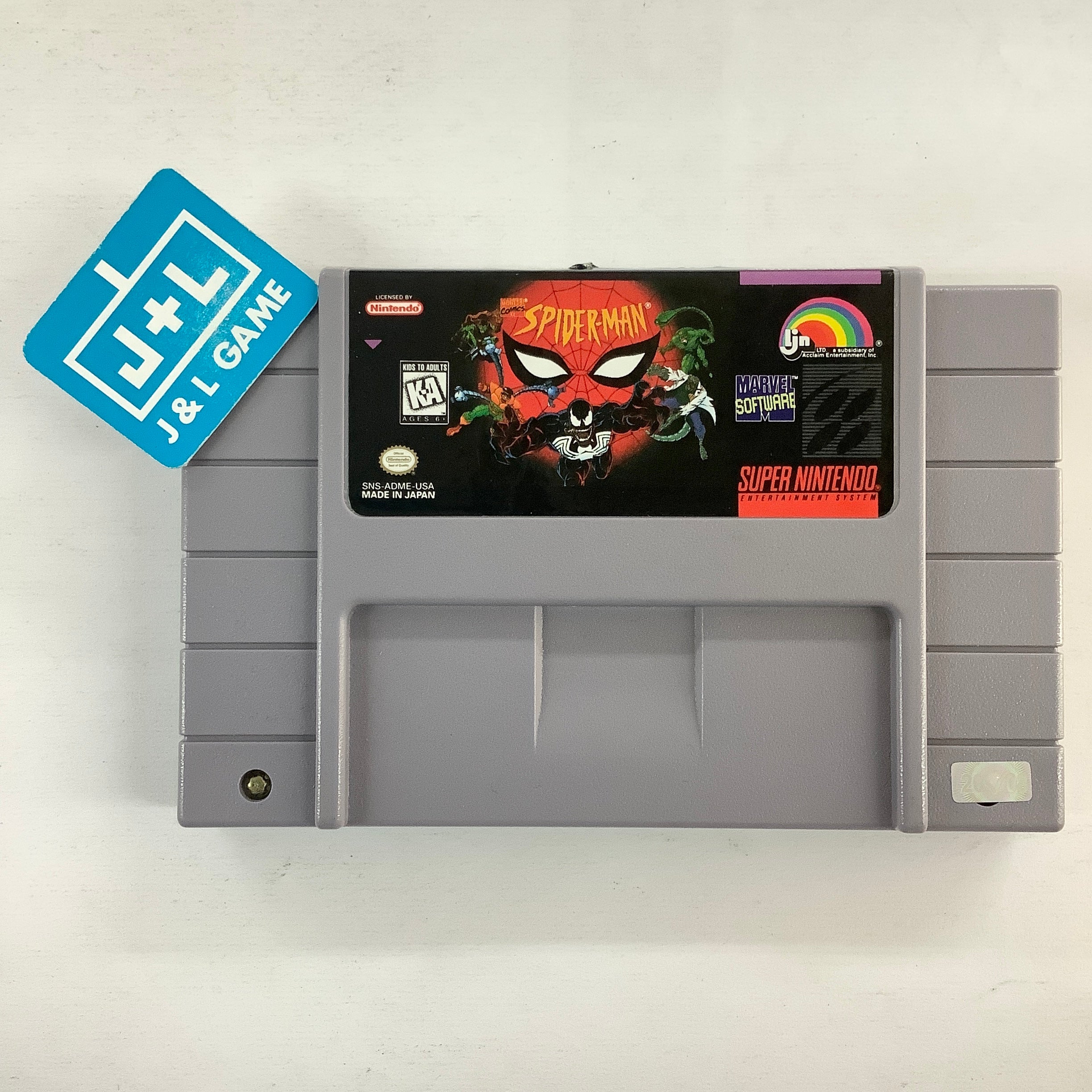 Spider-Man - (SNES) Super Nintendo [Pre-Owned] Video Games LJN Ltd.   