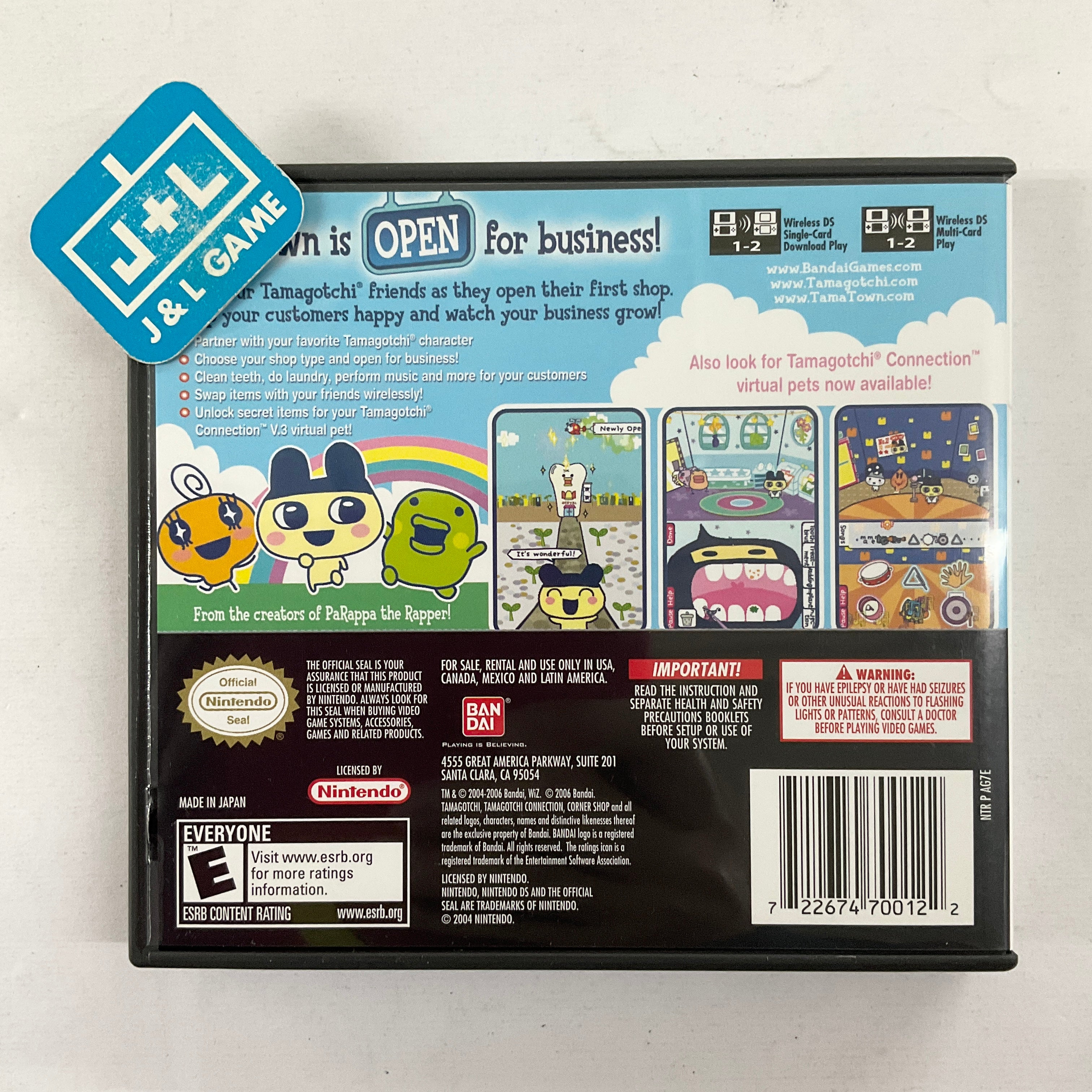 Tamagotchi Connection: Corner Shop - (NDS) Nintendo DS [Pre-Owned] Video Games BANDAI NAMCO Entertainment   