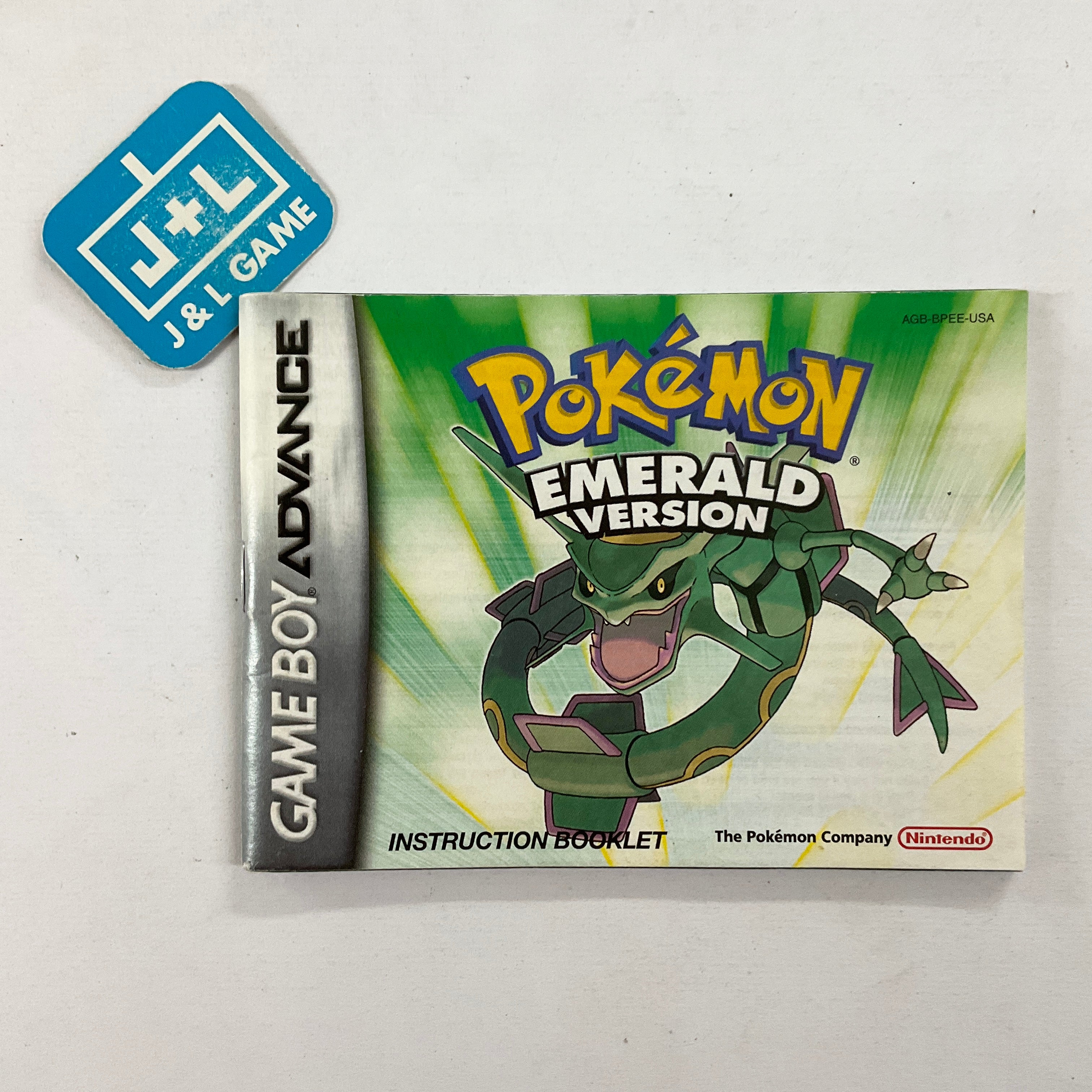 Pokemon Emerald Version - (GBA) Game Boy Advance [Pre-Owned] Video Games Nintendo   