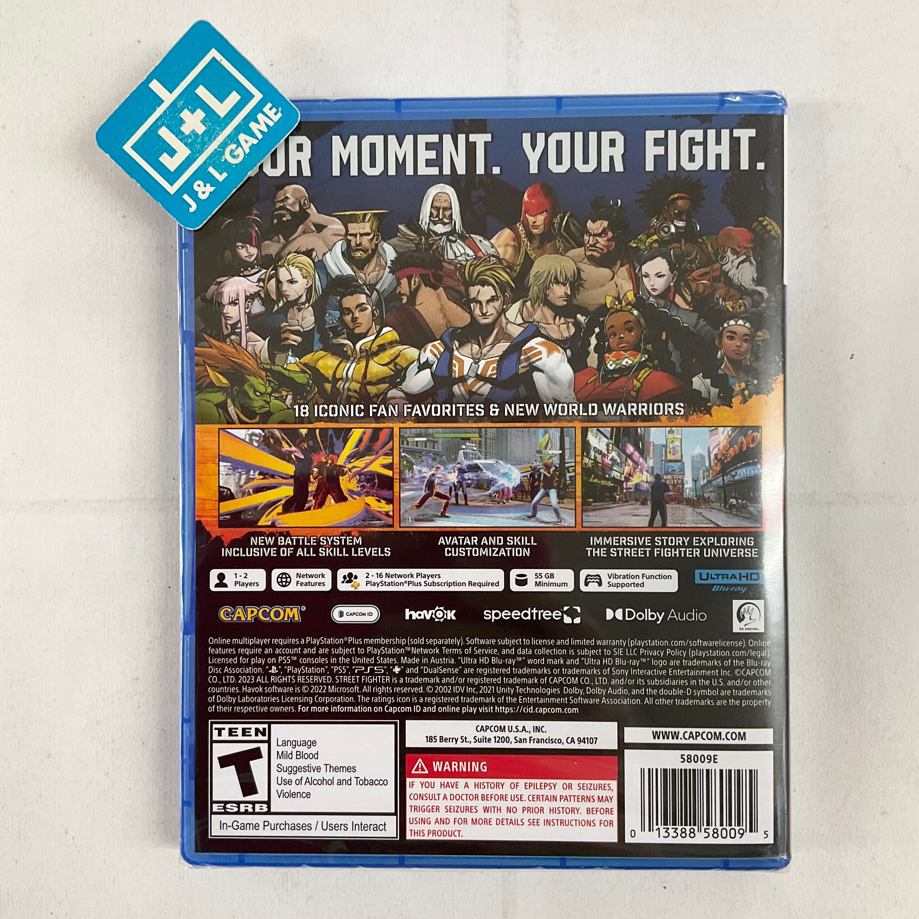 Street Fighter 6 - (PS5) PlayStation 5 Video Games Capcom   