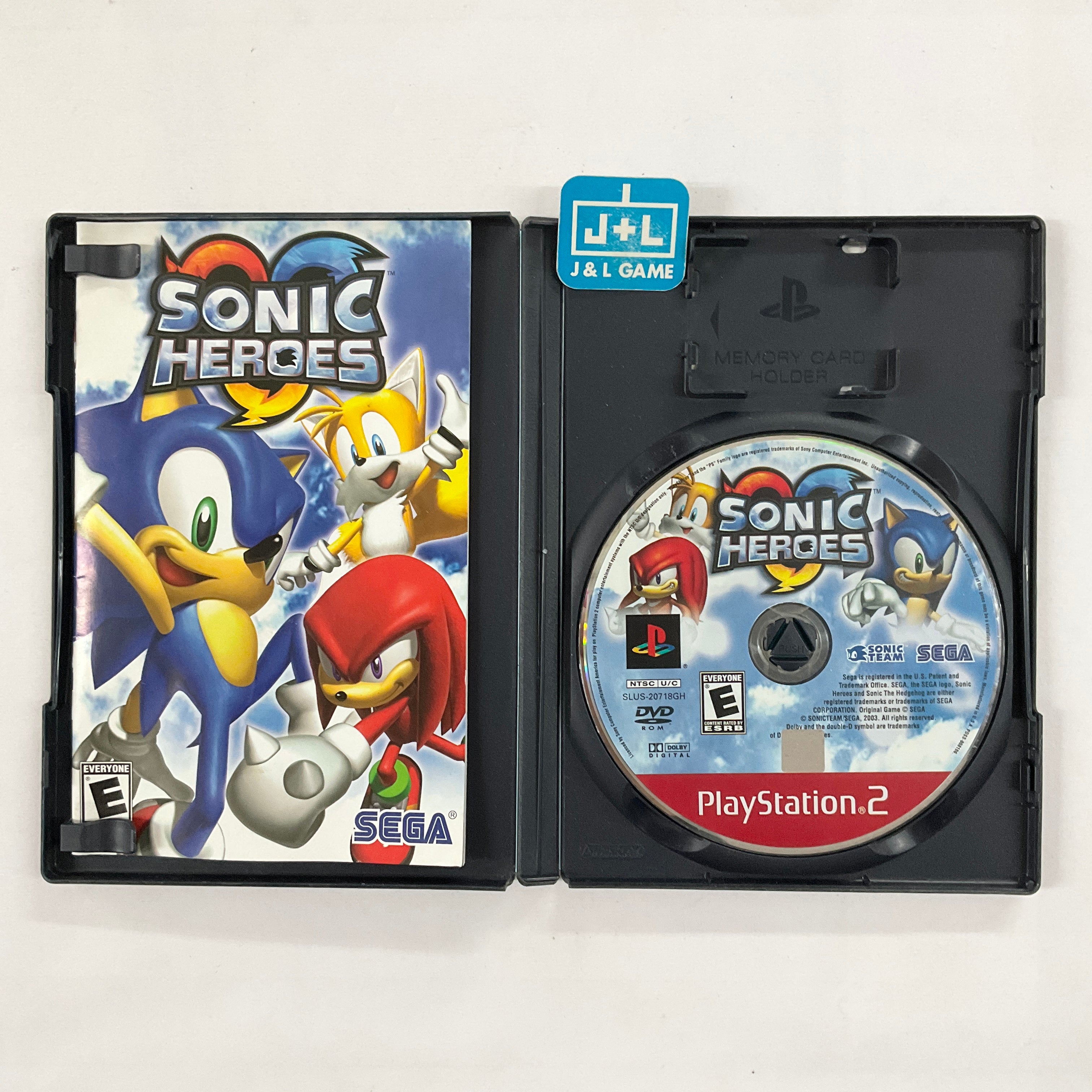 Sonic Heroes (Greatest Hits) - (PS2) PlayStation 2 [Pre-Owned] Video Games Sega   