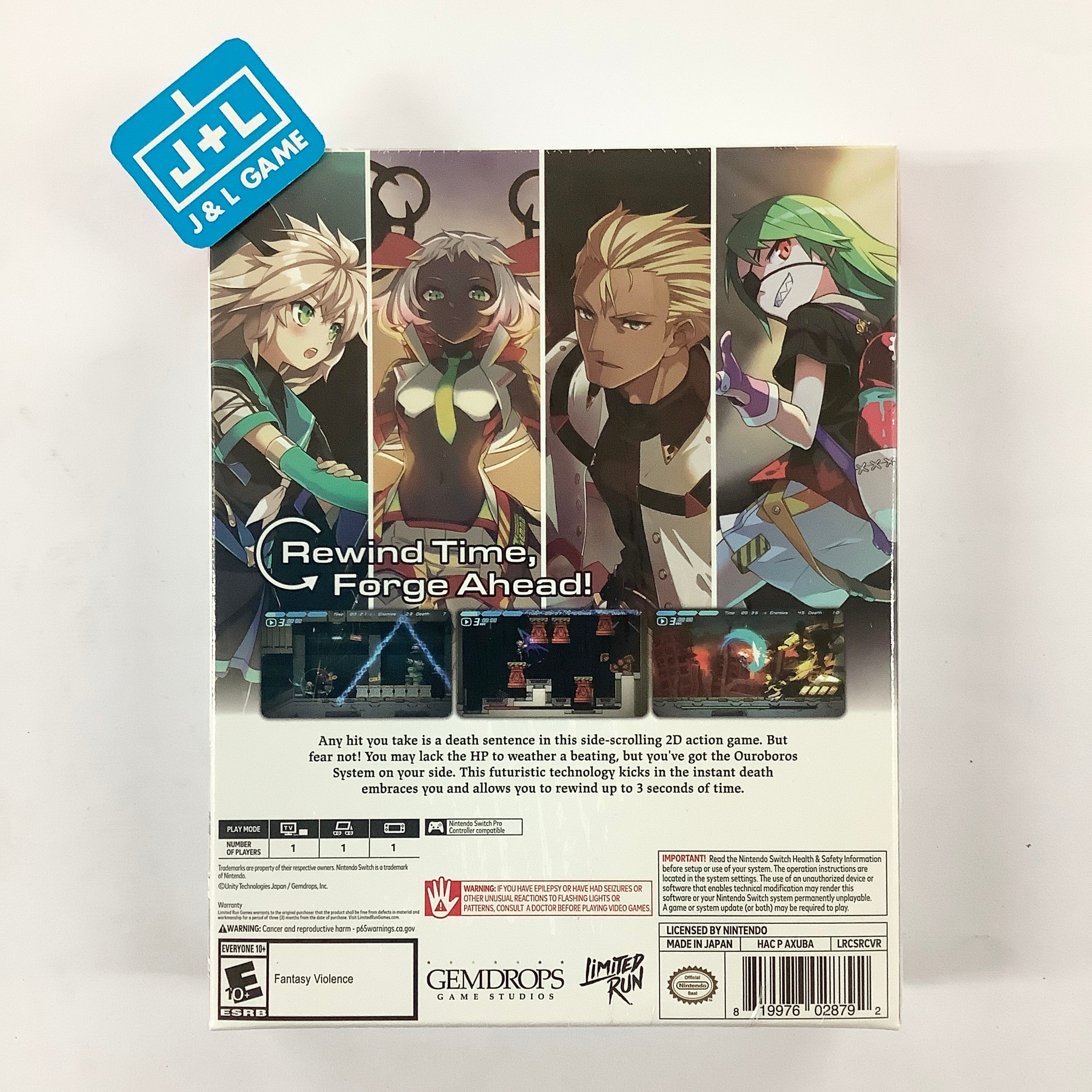 Gunvolt Chronicles: Luminous Avenger iX 2 (Collector's Edition) - (NSW) Nintendo Switch Video Games Limited Run Games   